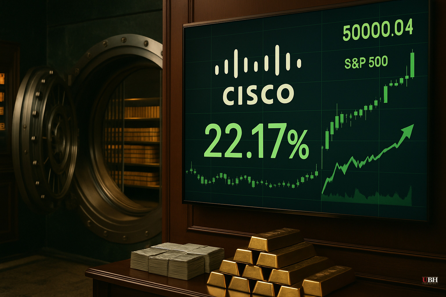 Cisco Surges 22% After Earnings Beat, Hits Overbought Levels While Broader Market Rally Shows Narrow Foundation