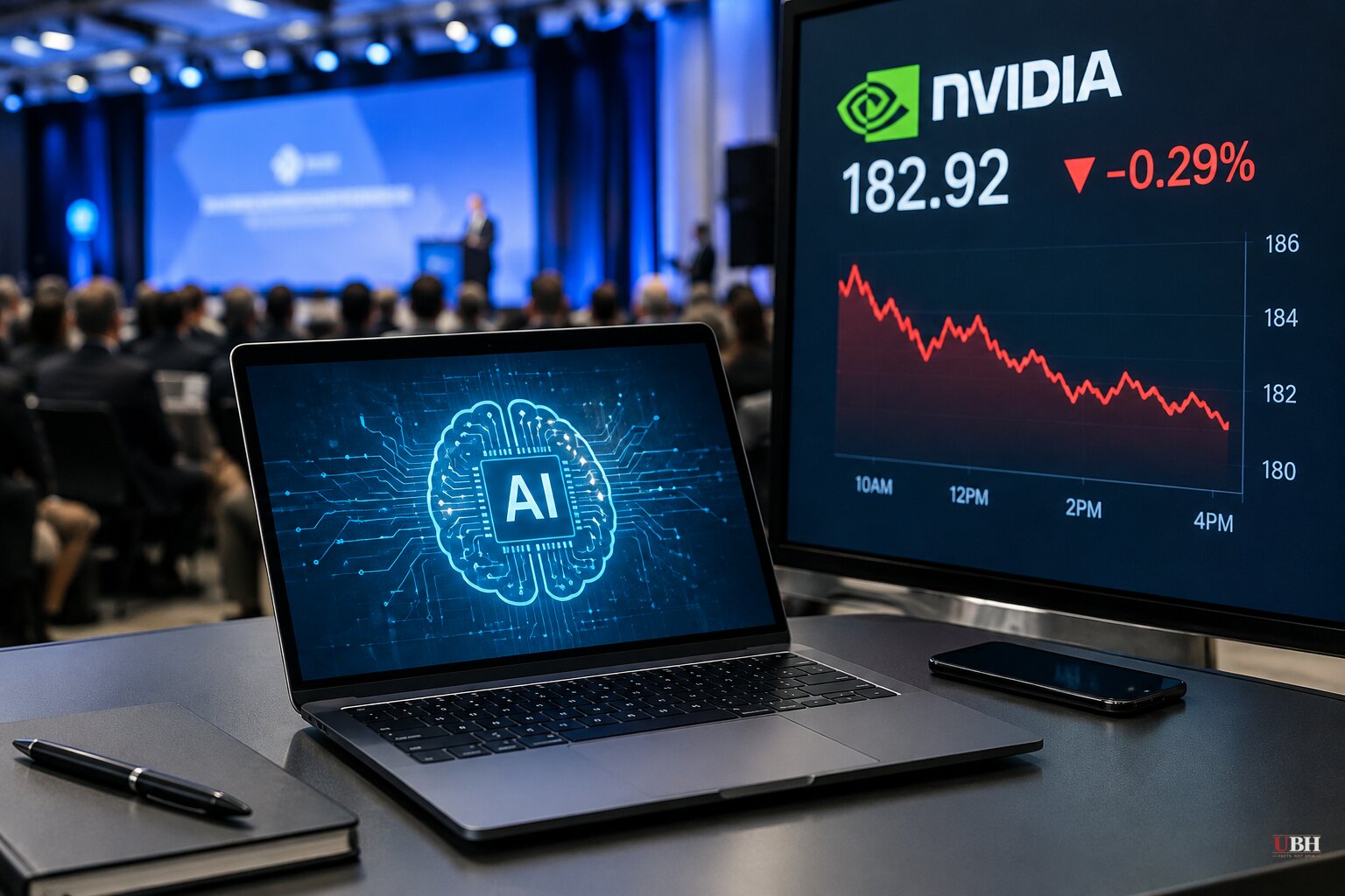 Citadel's Ken Griffin Says Investors Are 'Almost Certainly' in an AI Bubble, Nvidia Closes Down 0.29%
