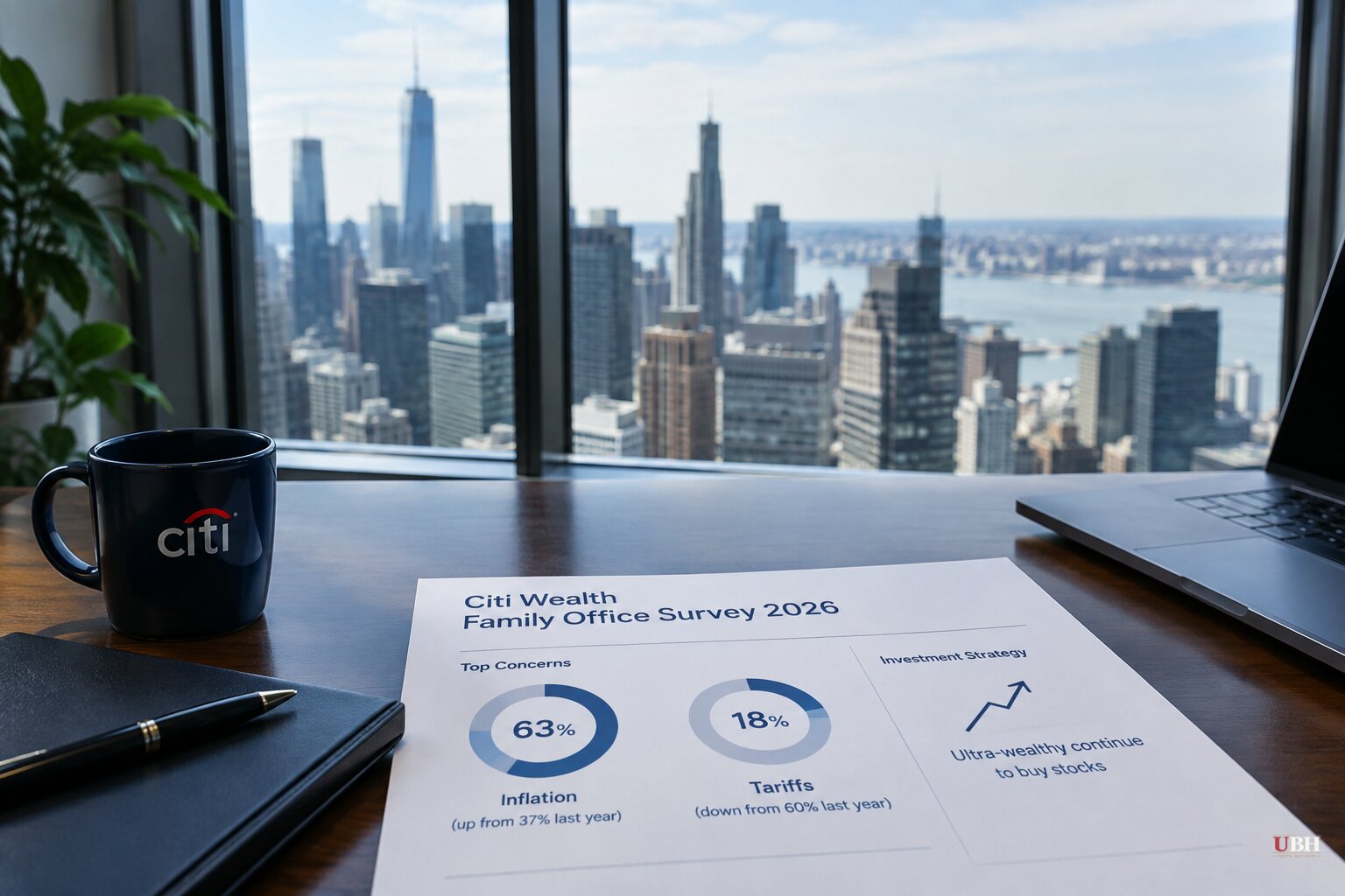 Citi Survey: Family Offices Now Fear Inflation More Than Tariffs, Keep Buying Stocks Anyway