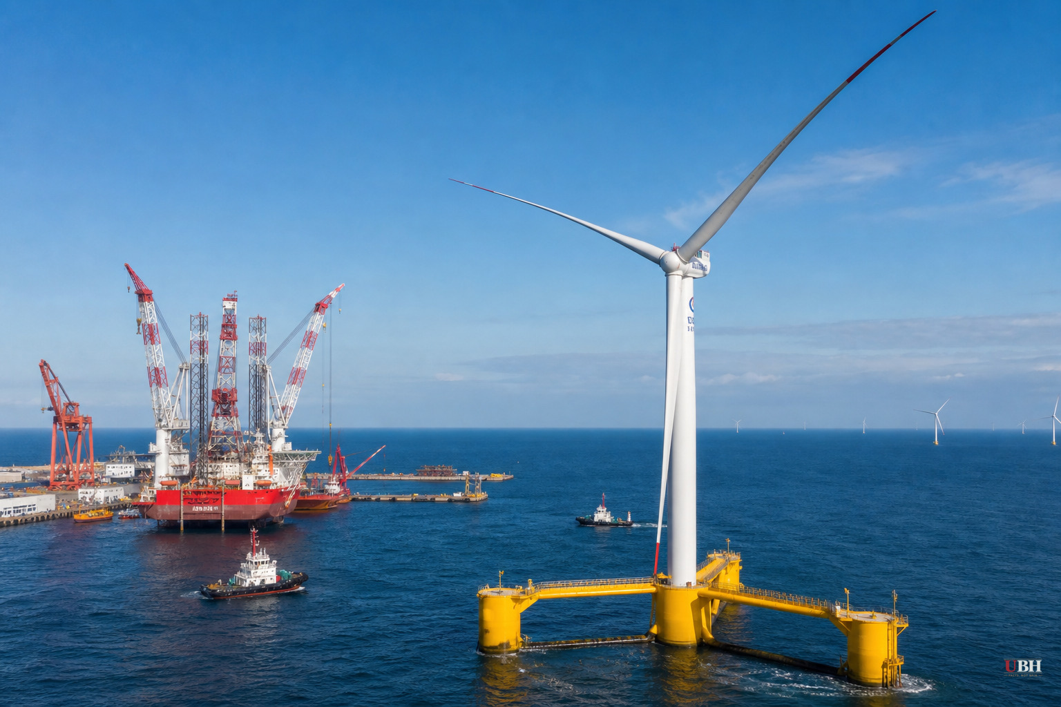 CNOOC Deploys World's Largest Floating Wind Turbine at 16 Megawatts