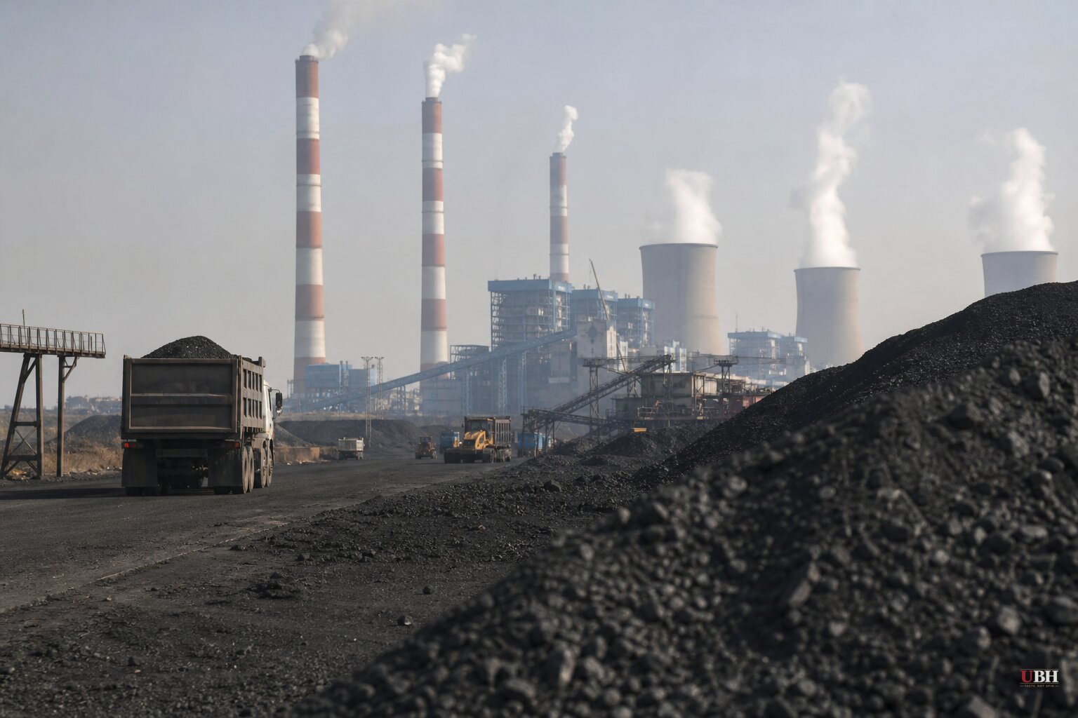 Coal Stocks at 50 Indian Thermal Plants Hit Critical Levels Amid Record Heat and Monsoon Disruptions