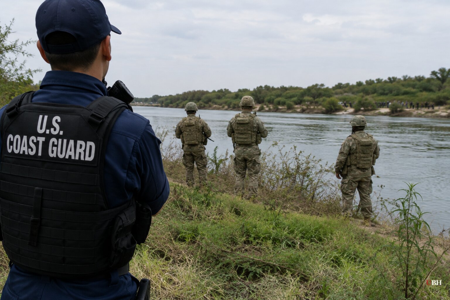 Coast Guard Says It Took Fire Near Garceno, Texas. Mexico Says It Has No Evidence, and Both Countries Have Sent Troops
