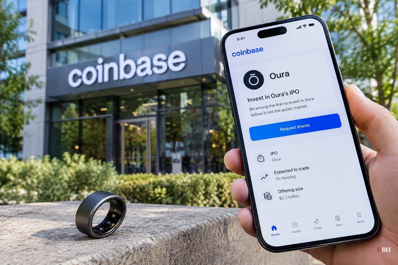 Coinbase Lets Retail Investors Buy Into Oura's IPO Before It Hits the Public Market