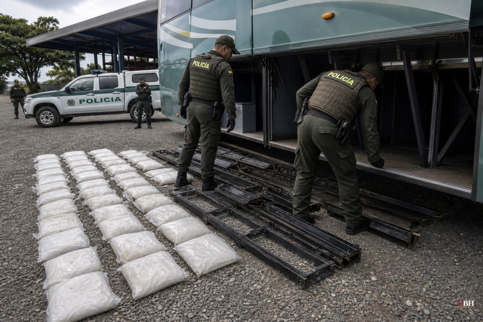 Colombian Police Intercept Bus Loaded With 420 Kilos of Explosives Day Before Conservative President's Inauguration