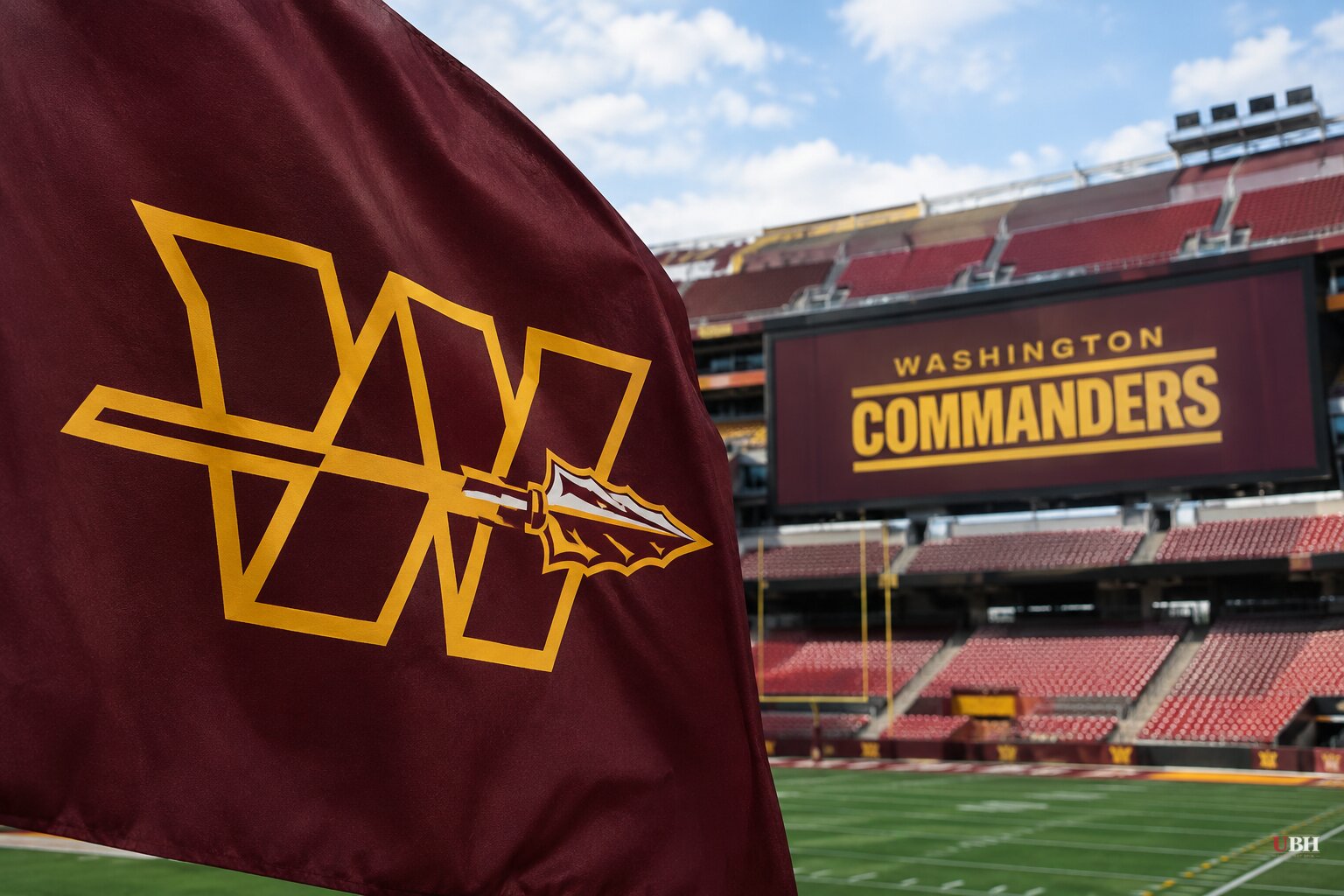 Commanders Owner Josh Harris Says He Likes the Spear Logo, Team Eyes 2027 Primary Mark Change