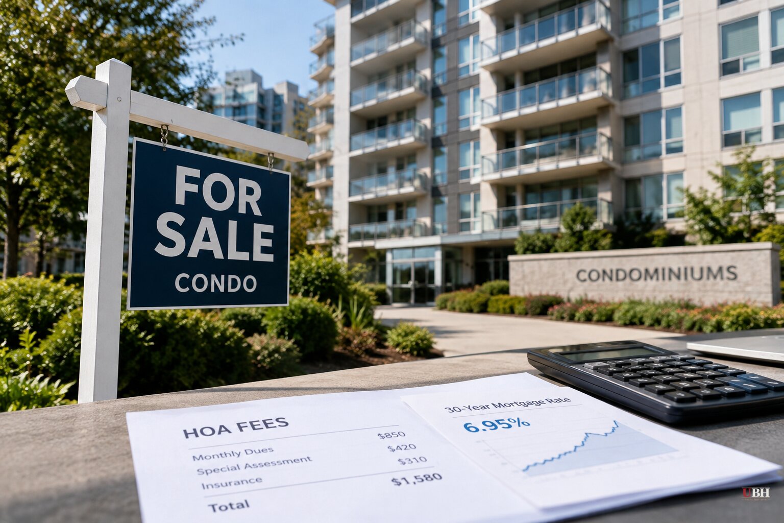 Condo Owners Can't Sell as HOA Fees Spike and Mortgage Rates Hit 6.95%