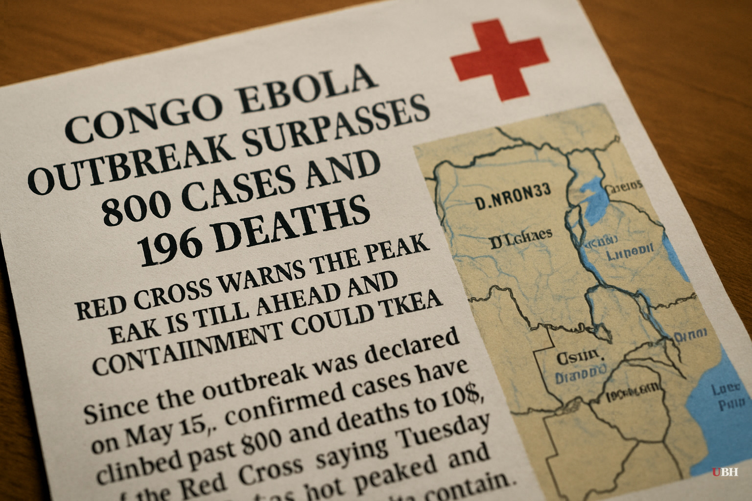 Congo Ebola Outbreak Surpasses 800 Cases and 196 Deaths. Red Cross Warns the Peak Is Still Ahead and Containment Could Take a Year.