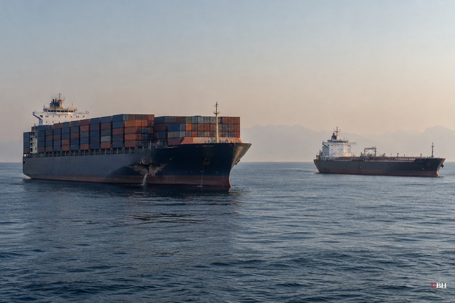 Container Ship and Tanker Struck by Projectiles in Hormuz on Oct. 13 as Trump Says U.S. Has 'Had It' With Iran