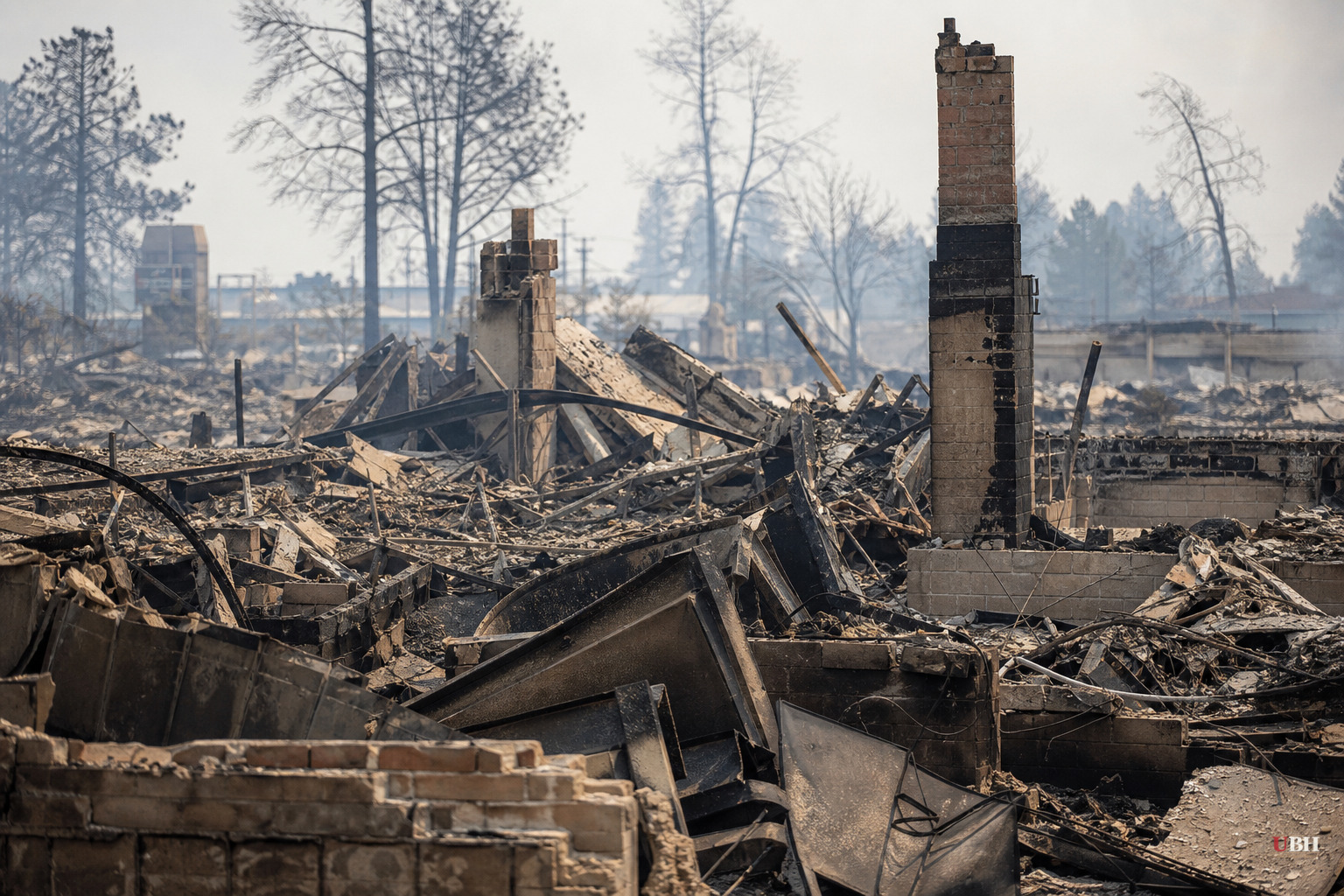 Convicted Killer Charged With Arson After Spokane Fires Destroy 860 Buildings, Displace 65,000