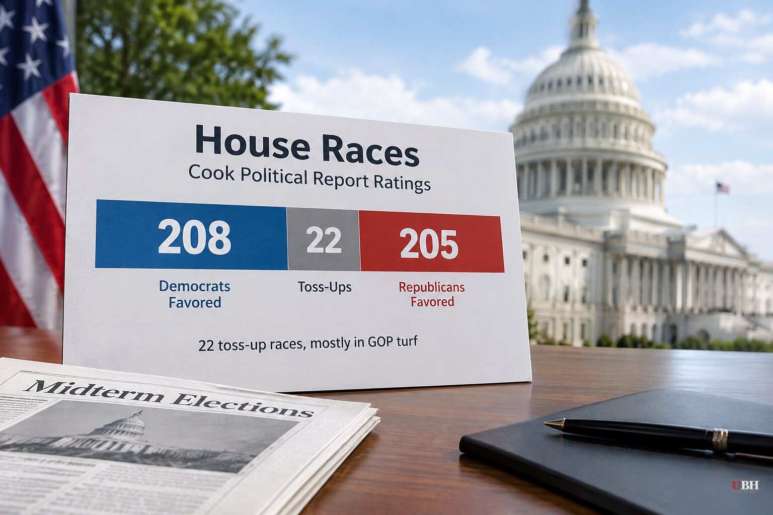 Cook Political Report Shifts 15 House Races Toward Democrats Six Weeks Before Midterms