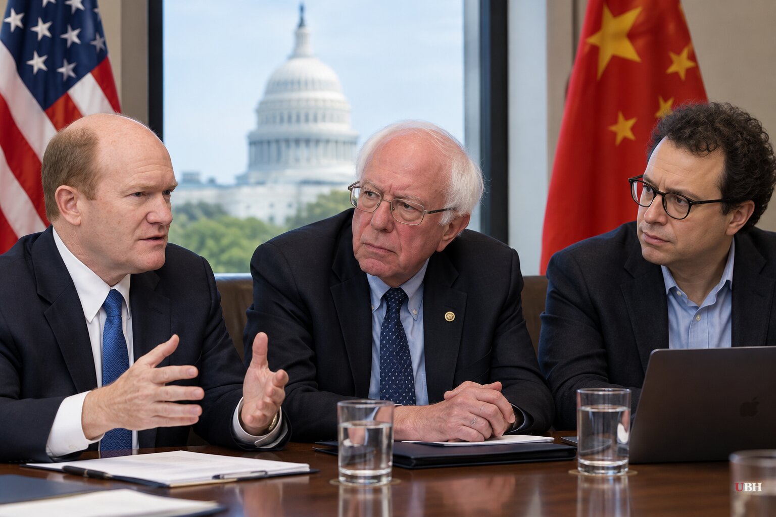 Coons, Sanders and Amodei Push Trump to Raise AI Limits With Xi Ahead of Washington Summit