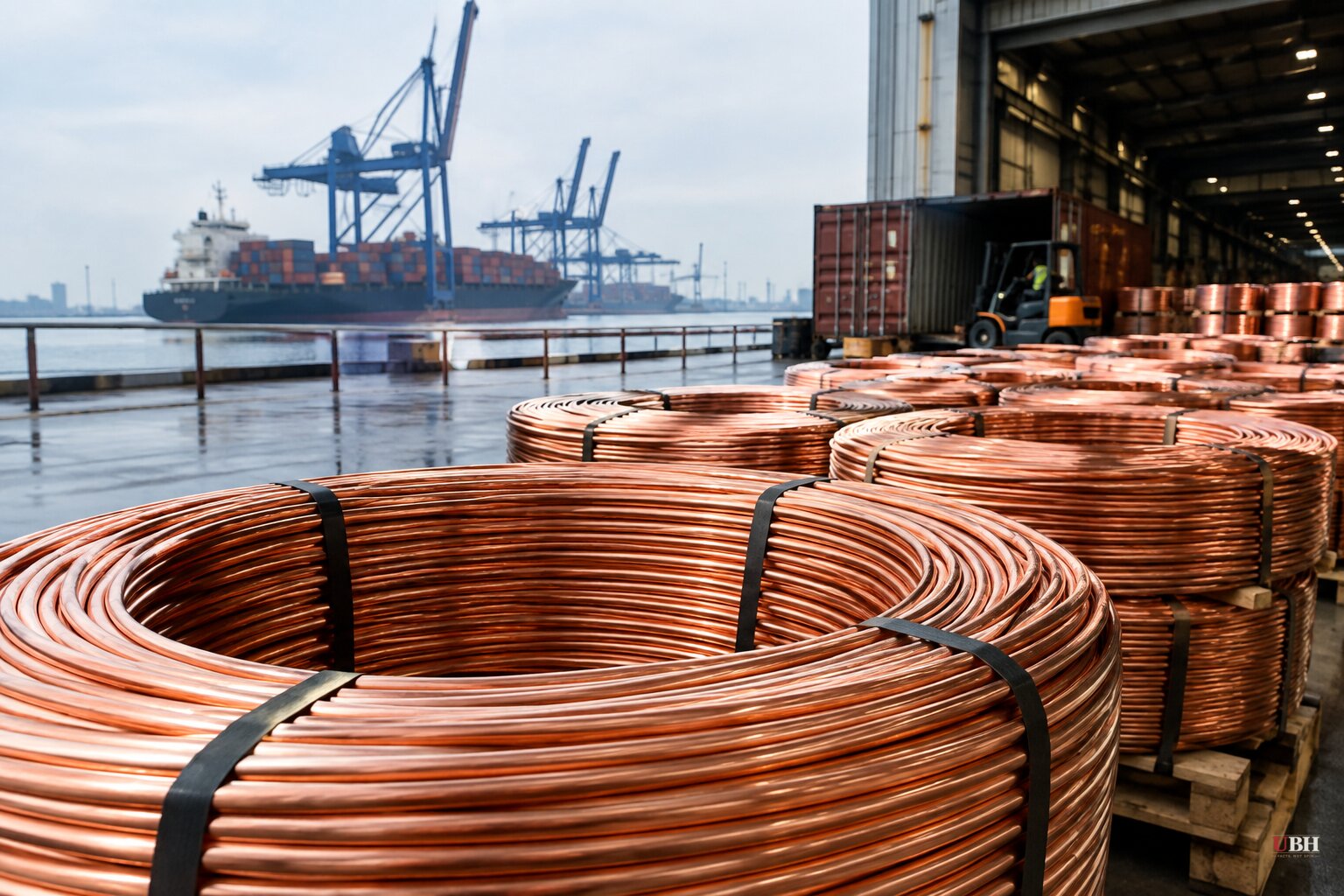Copper Nears Record Highs Again as Chinese Warehouses Empty Out and Trump Tariff Plan Stays Unresolved