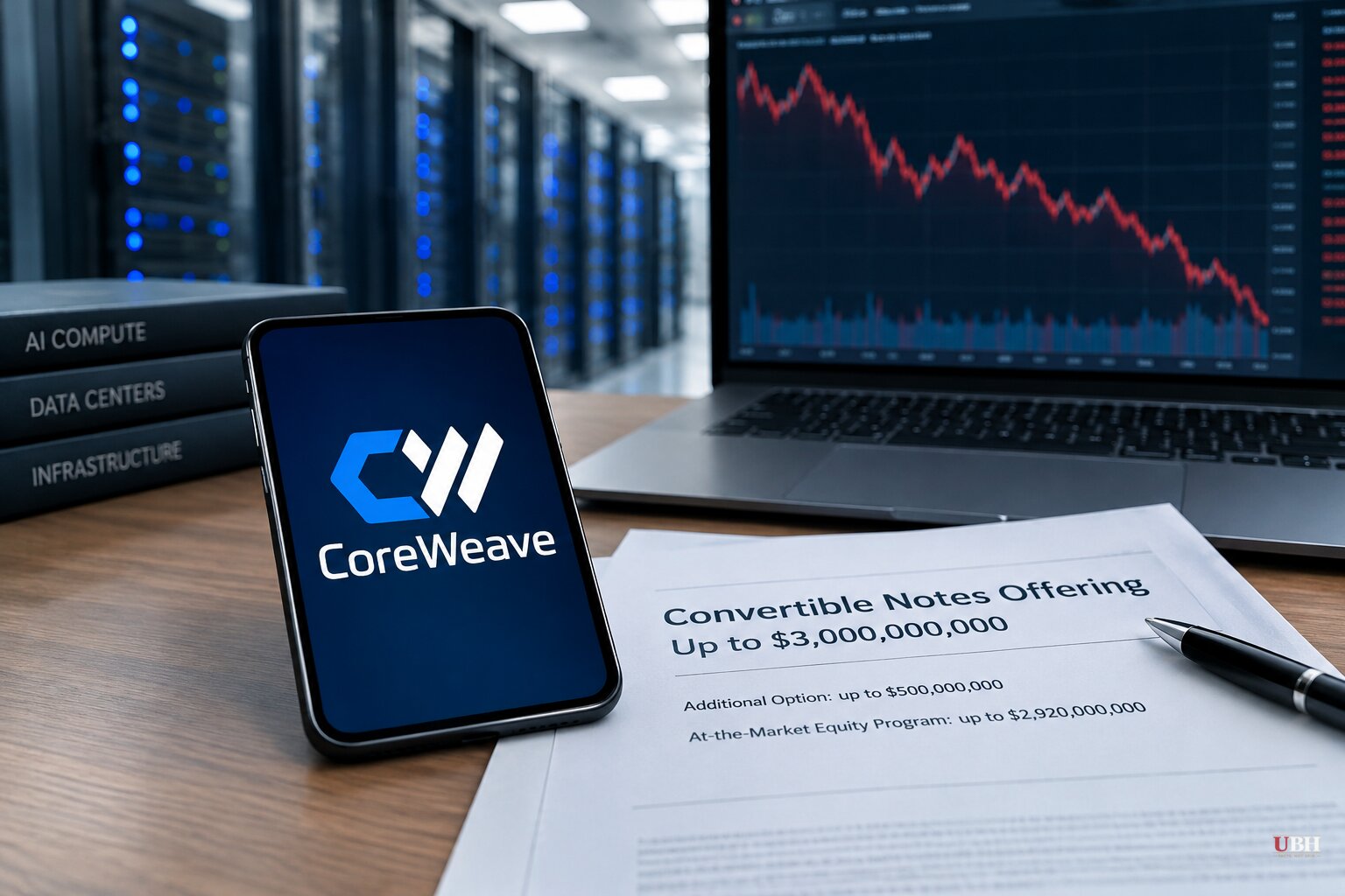 CoreWeave Seeks Up to $3.5 Billion in New Debt as AI Compute Prices Hit Record High, Shares Slide