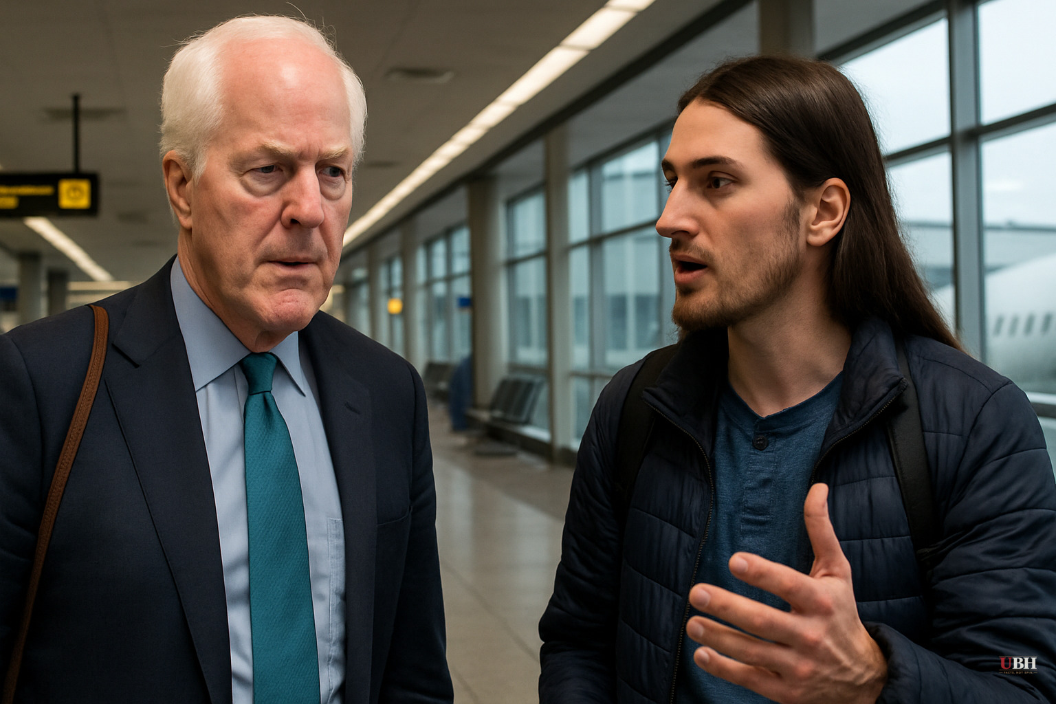 Cornyn Calls Election Activist Scott Presler a 'Grifter' After Airport Exchange, Then Votes Straight Party Line Despite Primary Loss