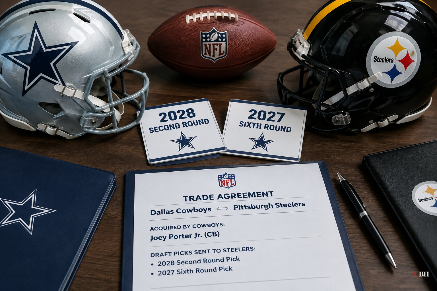 Cowboys Send Two Draft Picks to Steelers for Holdout Cornerback Joey Porter Jr.