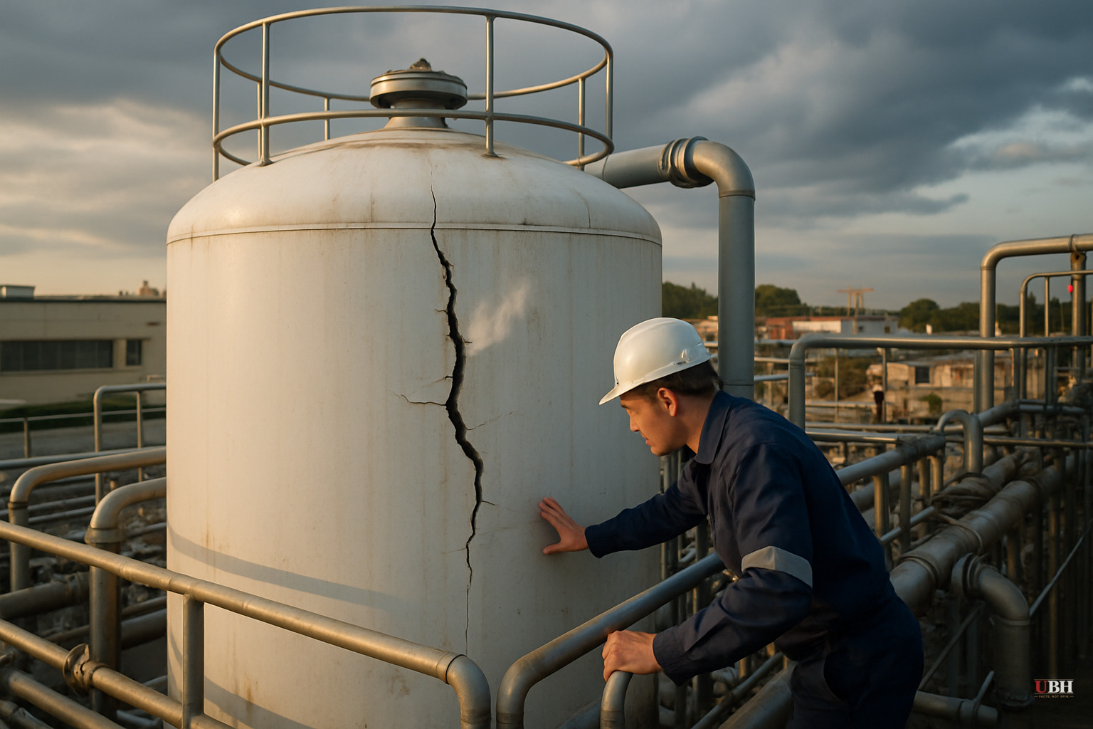 Crack Found in Garden Grove Chemical Tank — Could Be a Relief Valve or a Countdown Clock