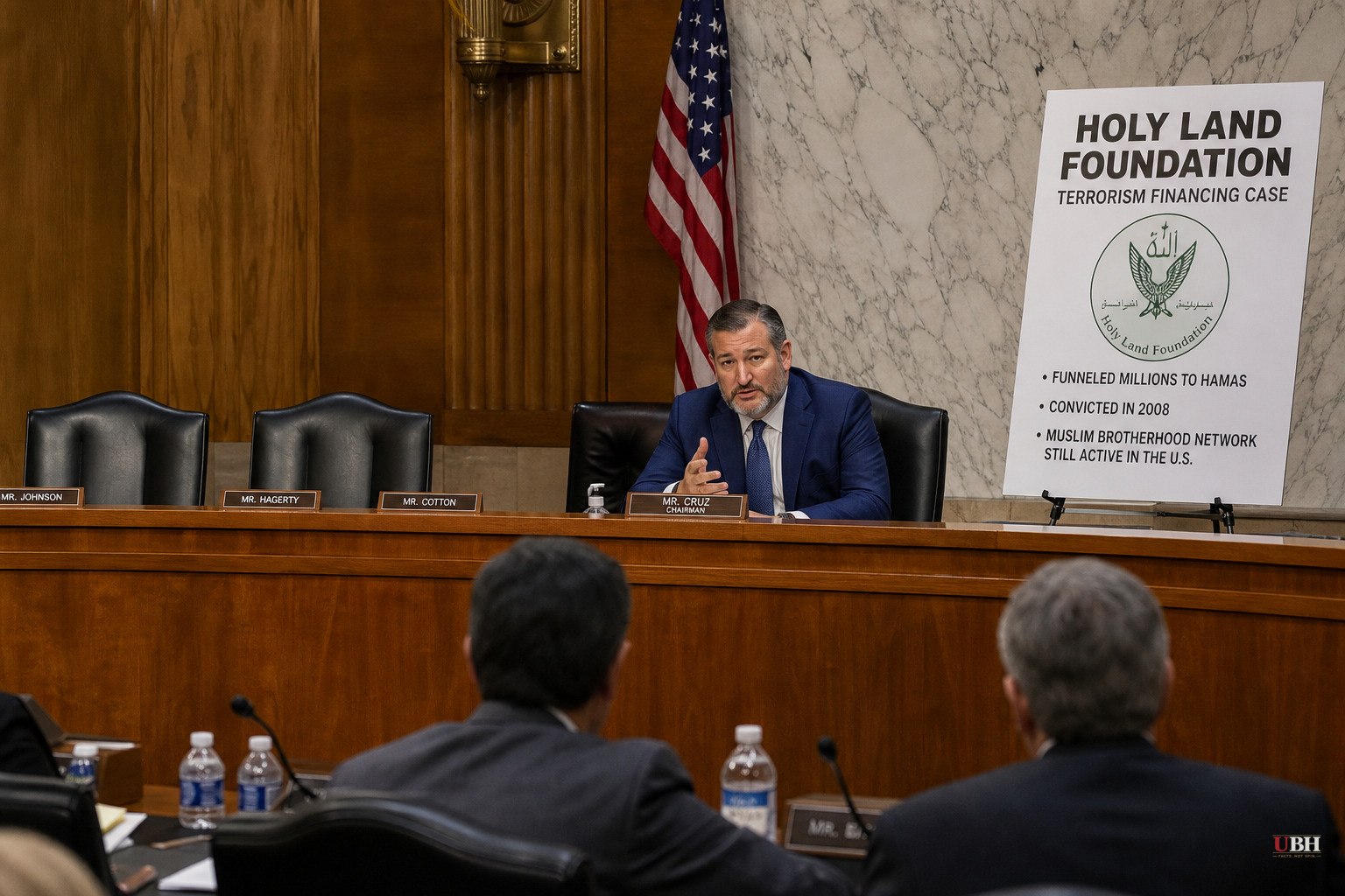 Cruz Hearing Revisits Holy Land Foundation Case, Says Muslim Brotherhood Network Still Active. Democrats Boycott