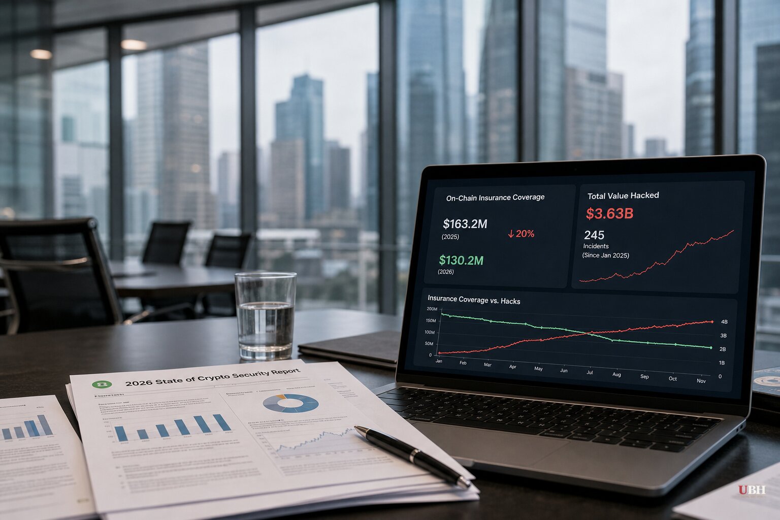 Crypto Insurance Coverage Shrinks 20% to $130 Million While Hacks Drain $3.63 Billion