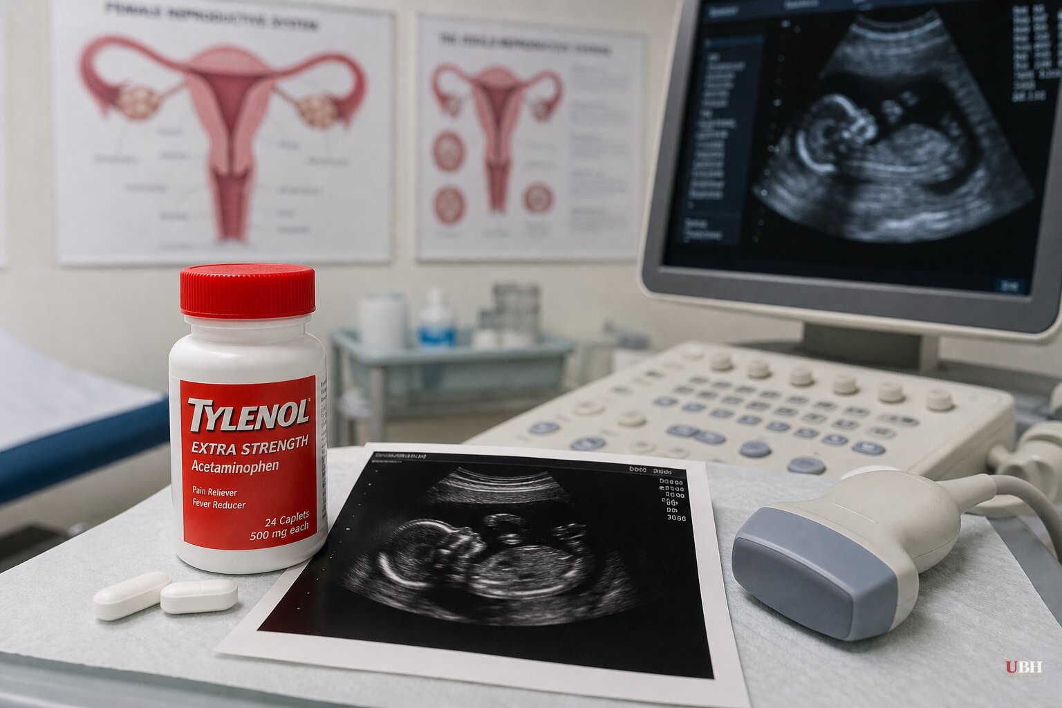 Danish Study Finds Prenatal Tylenol Use Tied to Smaller Ovaries and Uteruses in Baby Girls