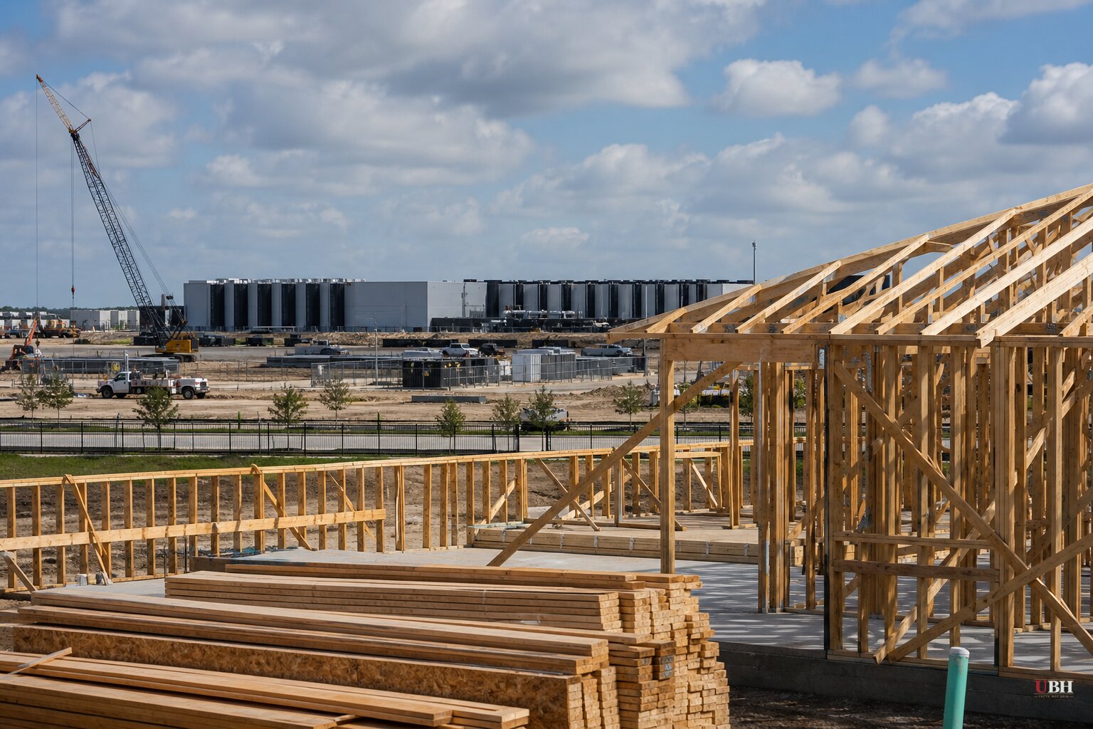 Data Center Boom Pulls Skilled Tradesmen Off Housing Sites as Homebuilding Hits Multi-Year Lows