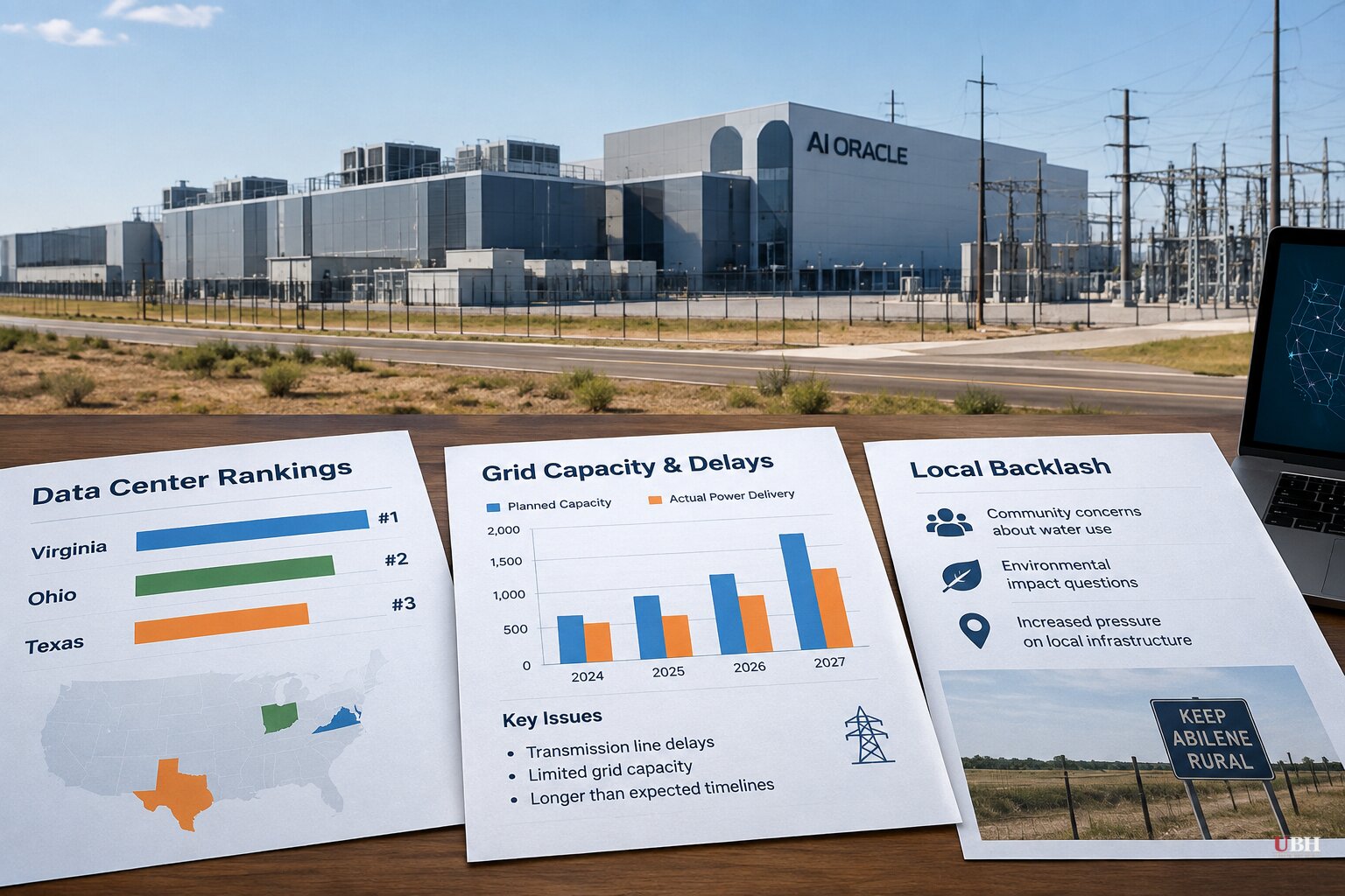 Data Center Rankings Disagree on the Winner as Grid Delays and Local Backlash Pile Up