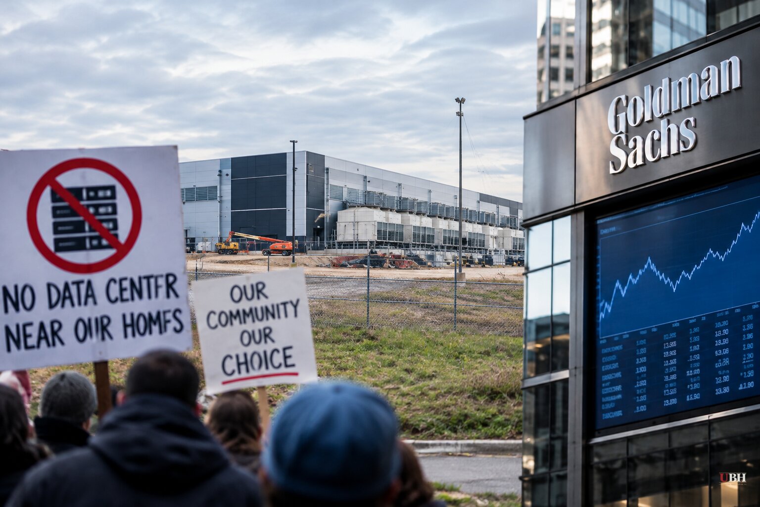 Data Centers Become a Midterm Issue as Holtec Pauses IPO and Goldman Holds Its Growth Forecast