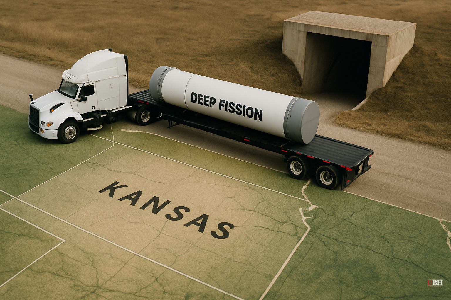 Deep Fission Delivers Prototype Reactor Canister to Kansas Test Site for Underground Nuclear Design