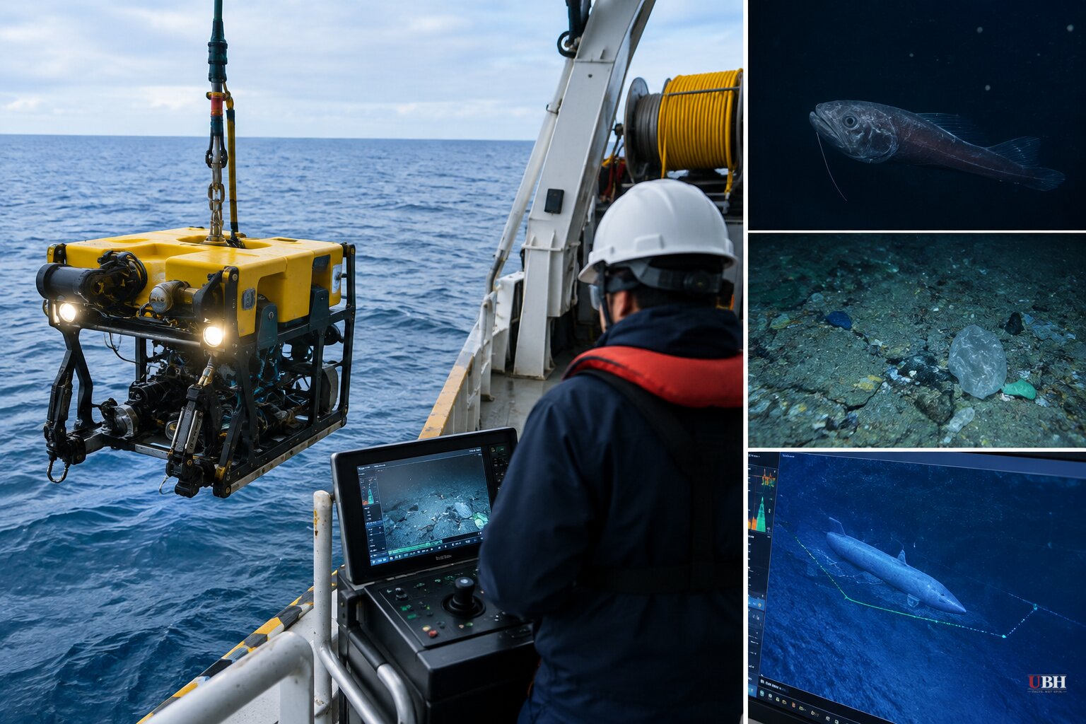 Deep-Sea Robots Are Mapping Ocean Trash, Filming Record-Depth Fish, and Tracking Submarines Near Iran
