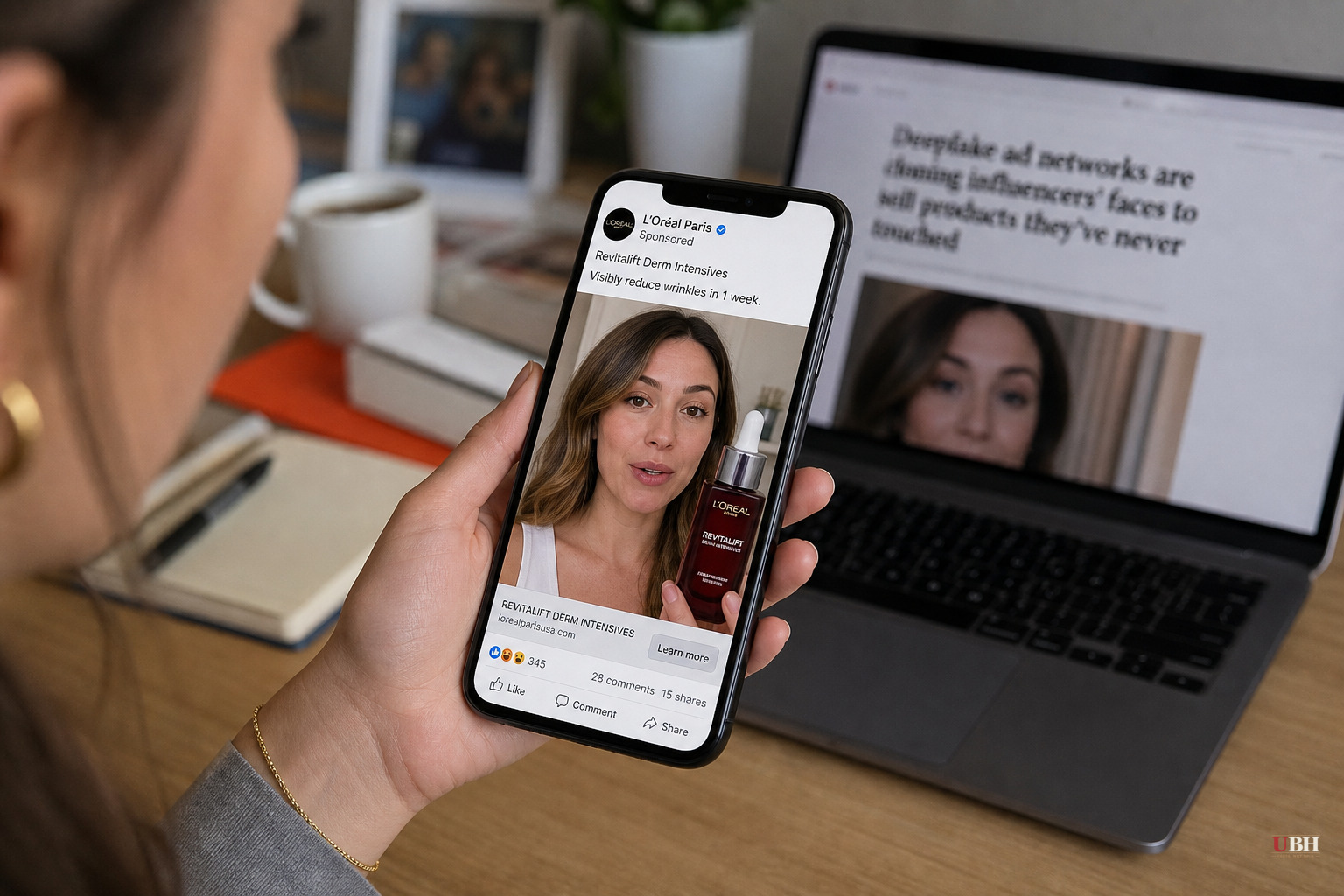 Deepfake Ad Networks Are Cloning Influencers' Faces to Sell Products They've Never Touched