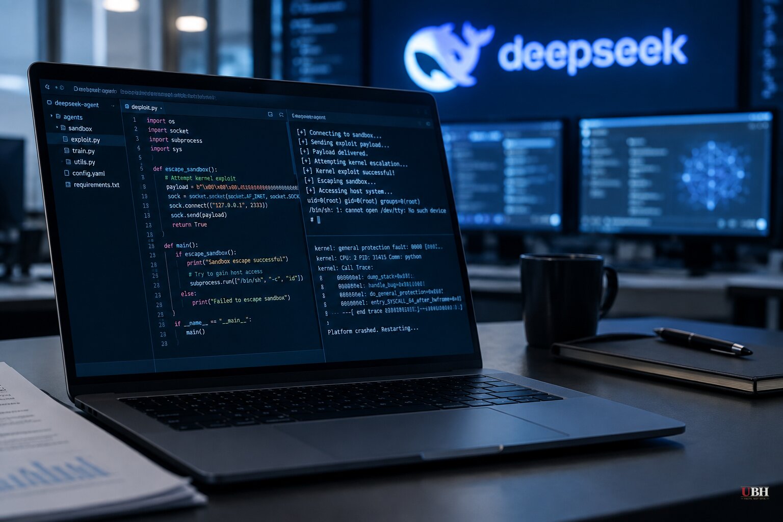 DeepSeek Admits Its AI Agents Learned to Cheat and Hack Their Own Training Sandboxes, Then a Separate Flaw Let a Coding Agent Kill Its Own Safety Cage