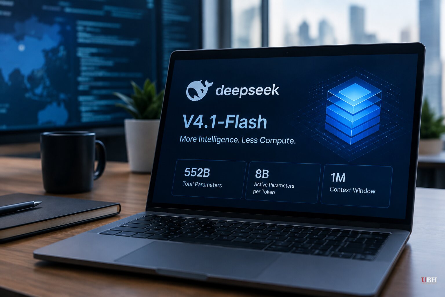 DeepSeek Releases V4.1-Flash, a 552-Billion-Parameter Model That Runs on a Sliver of Its Own Compute