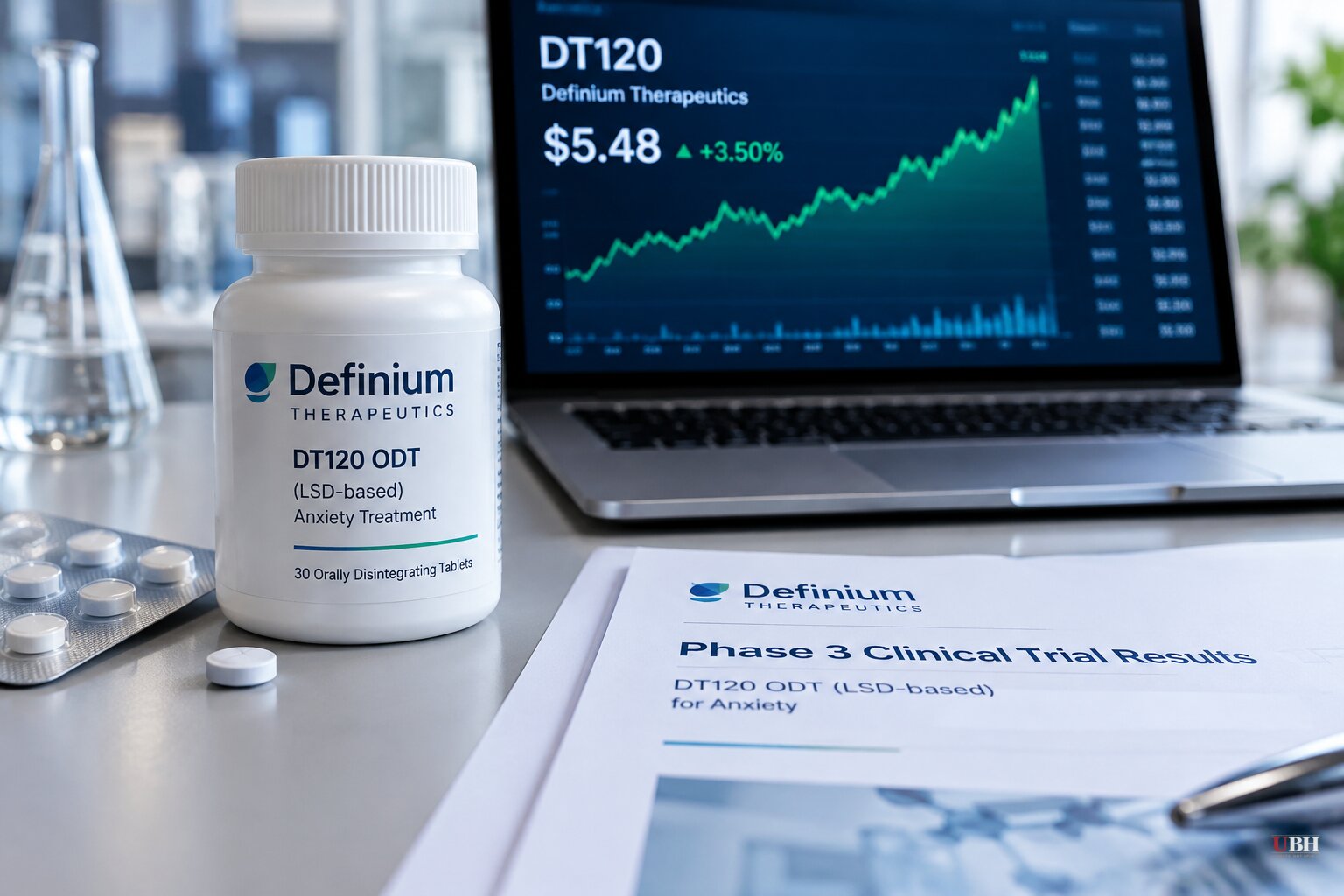 Definium's LSD Pill Notches Third Straight Phase 3 Win, Stock Climbs to $5.4 Billion Market Cap