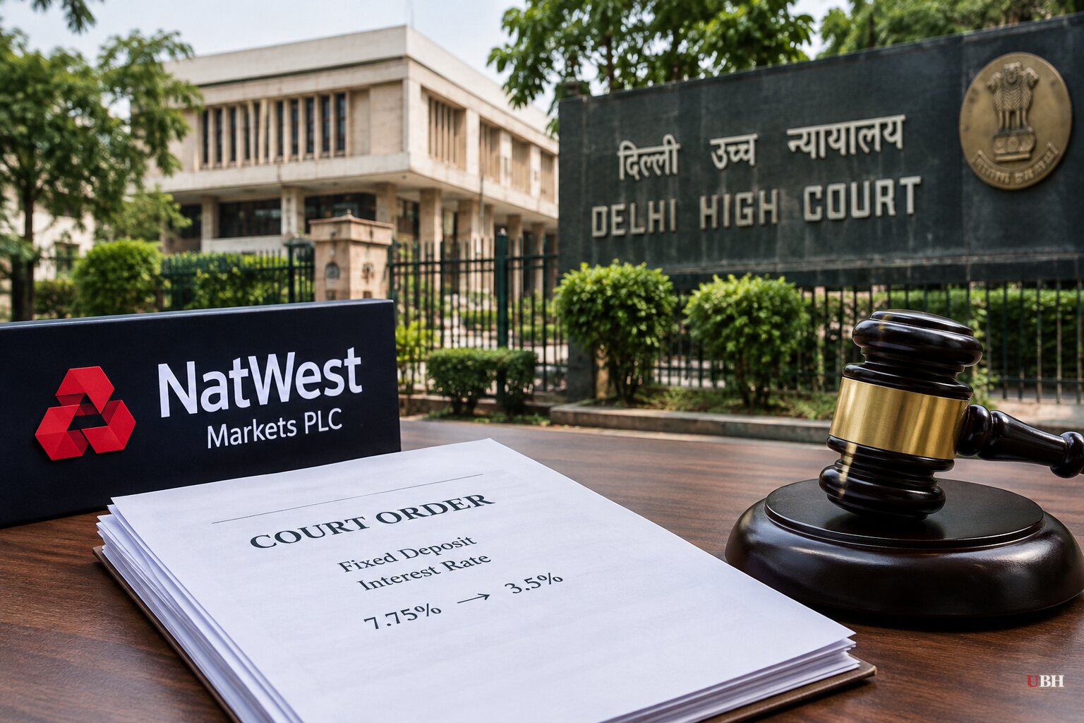 Delhi High Court Rejects NatWest Appeal Over Cut in Interest on ₹5.89 Crore Court-Ordered Deposit From 7.75% to 3.5%