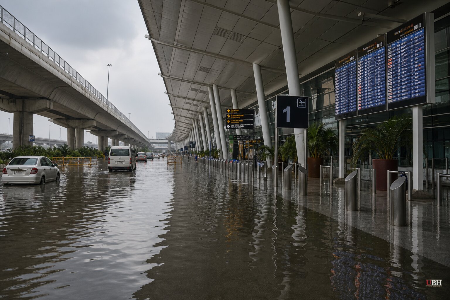 Delhi Hit With Red Alert as Heavy Rain Floods Airport and Streets Again This Monsoon Season