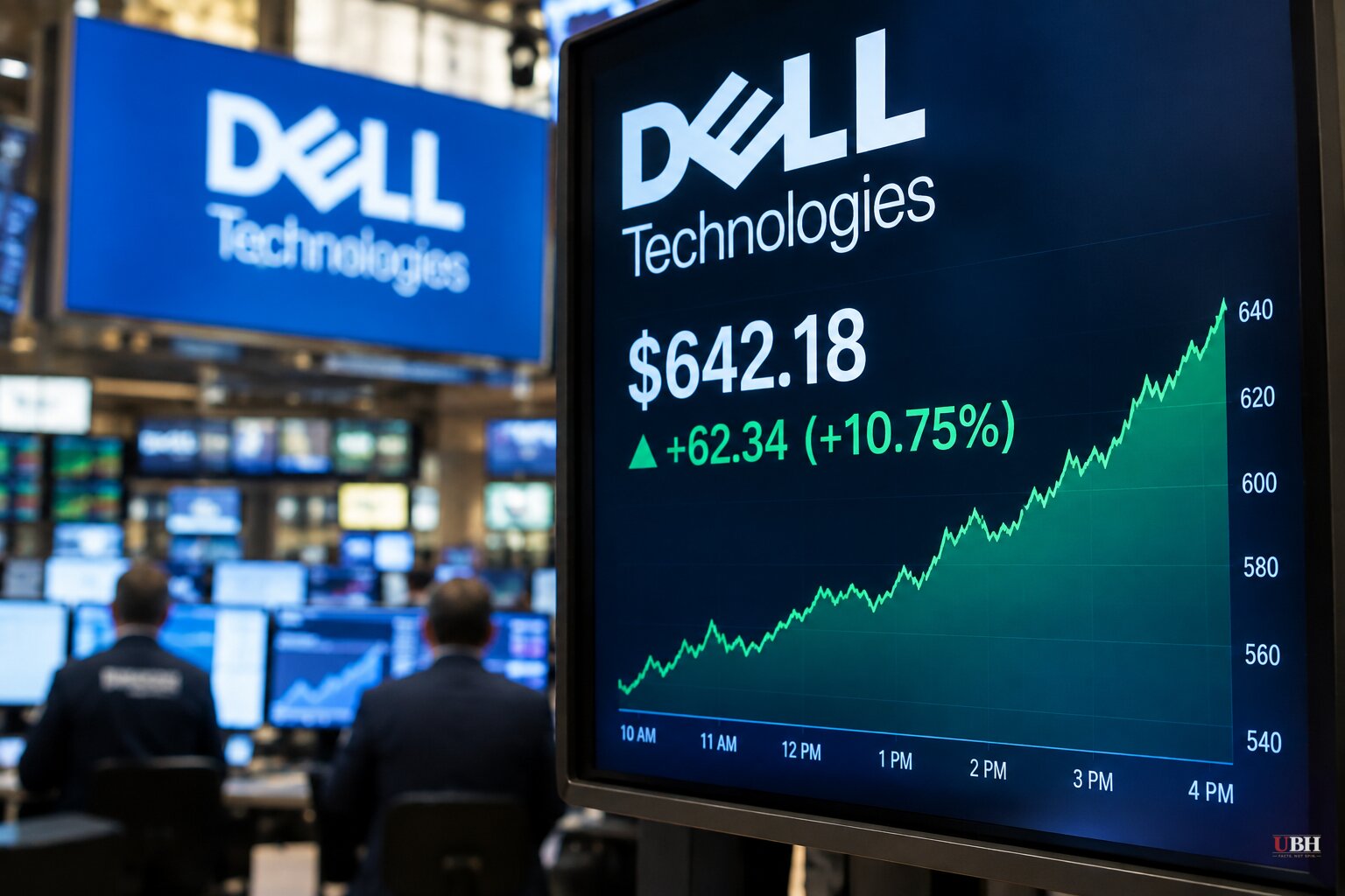 Dell Stock Hits Record High, Up Over 300% in 2026 After RBC's $640 Price Target