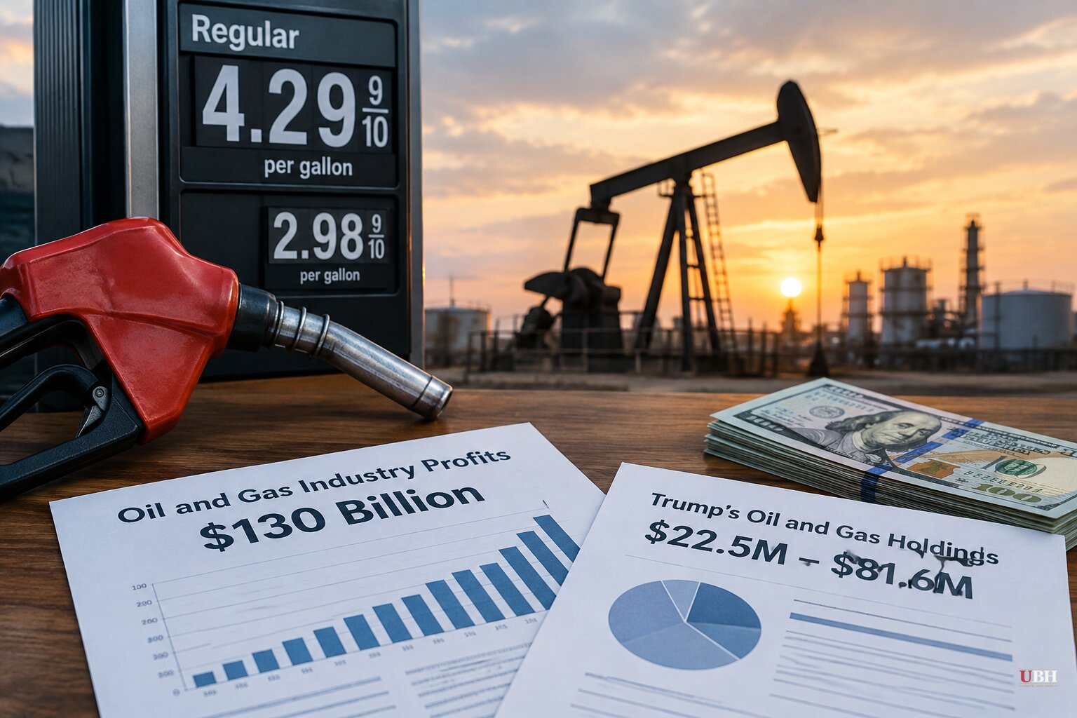 Democratic Report Puts Trump's Oil and Gas Holdings at $22.5 Million to $81.6 Million; NYT Tallies $130 Billion in Industry Profit