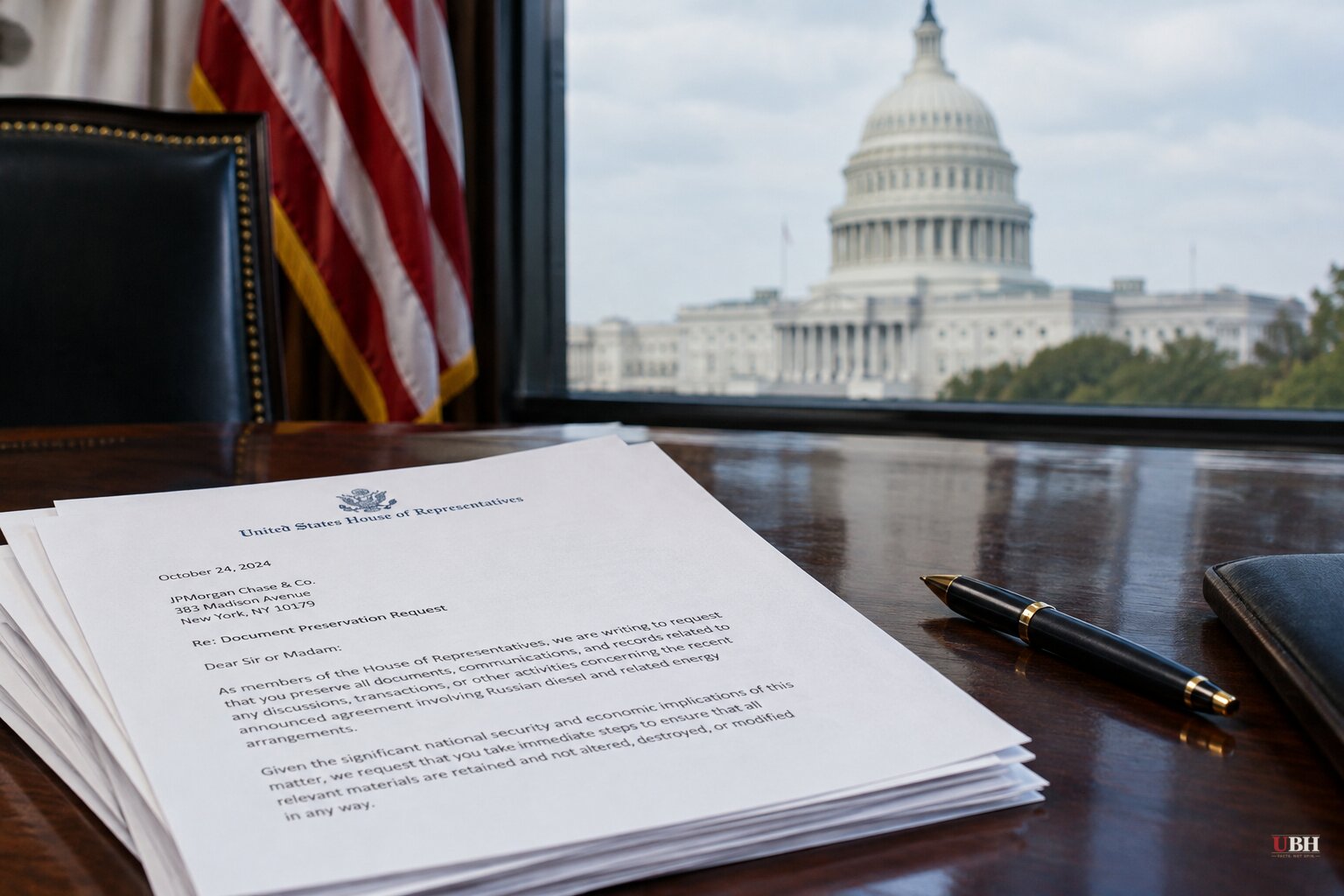 Democrats Send Document-Preservation Letters to Big Banks and Ports Over Trump's Russian Diesel Deal