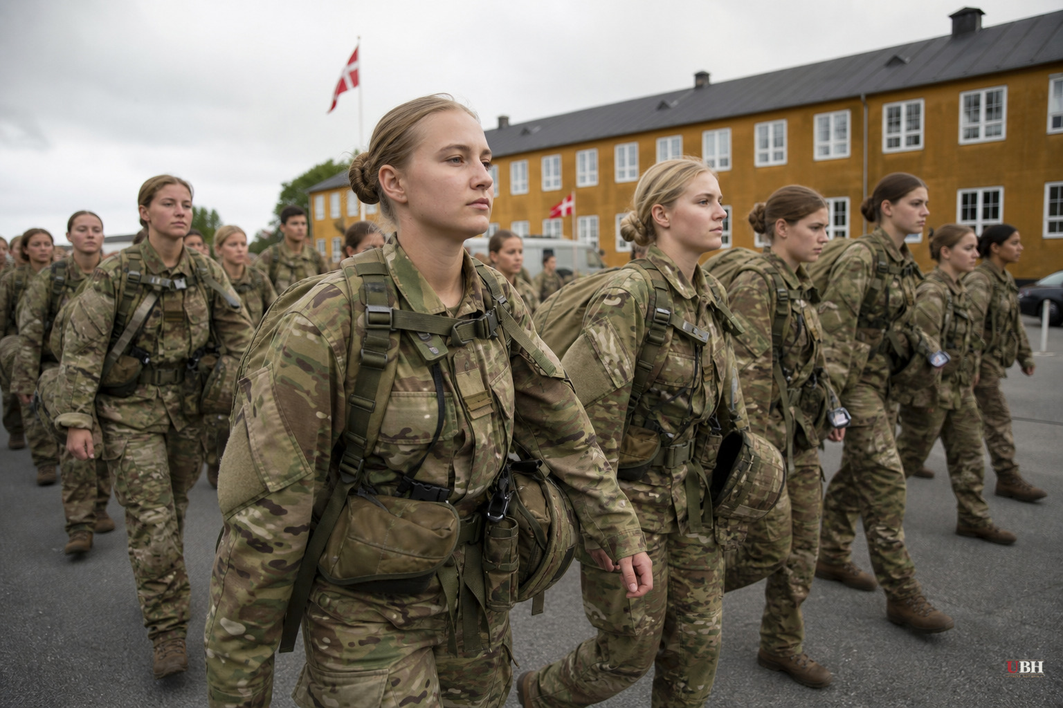 Denmark Puts Women Through the Draft for the First Time as 1,600 Recruits Start 11-Month Service