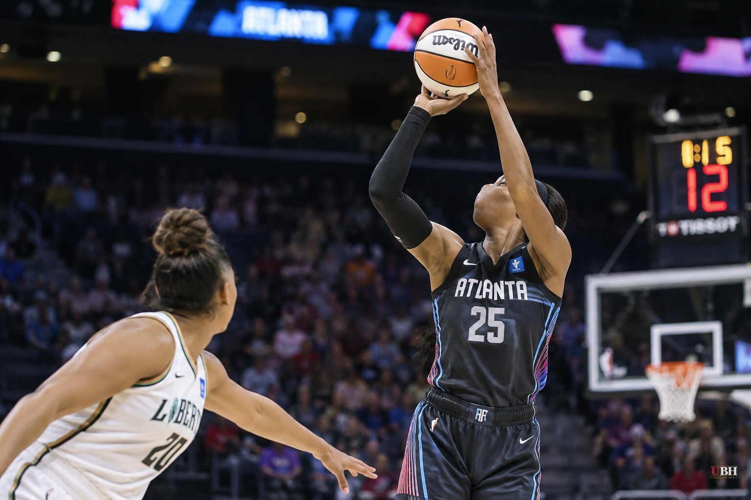 DeWanna Bonner, 39, Scores 23 Off Bench as Dream Beat Liberty 92-82 to Open WNBA Semifinals