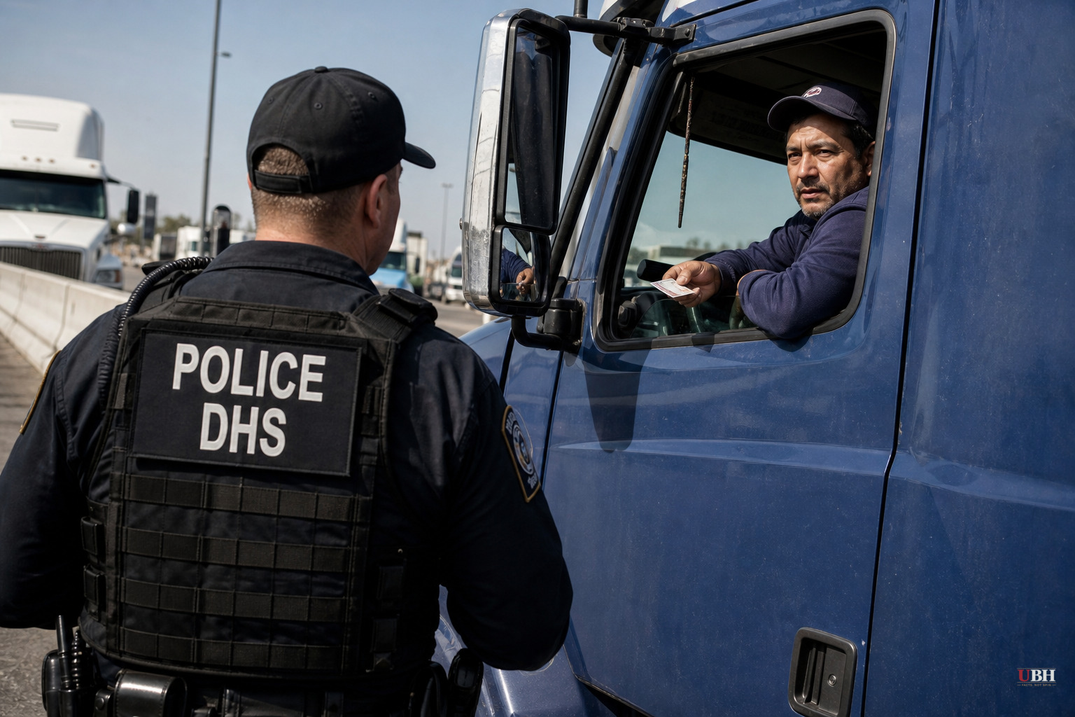 DHS Cancels Over 28,000 Trucker Licenses Tied to Non-Citizens, Launches Veteran Replacement Program
