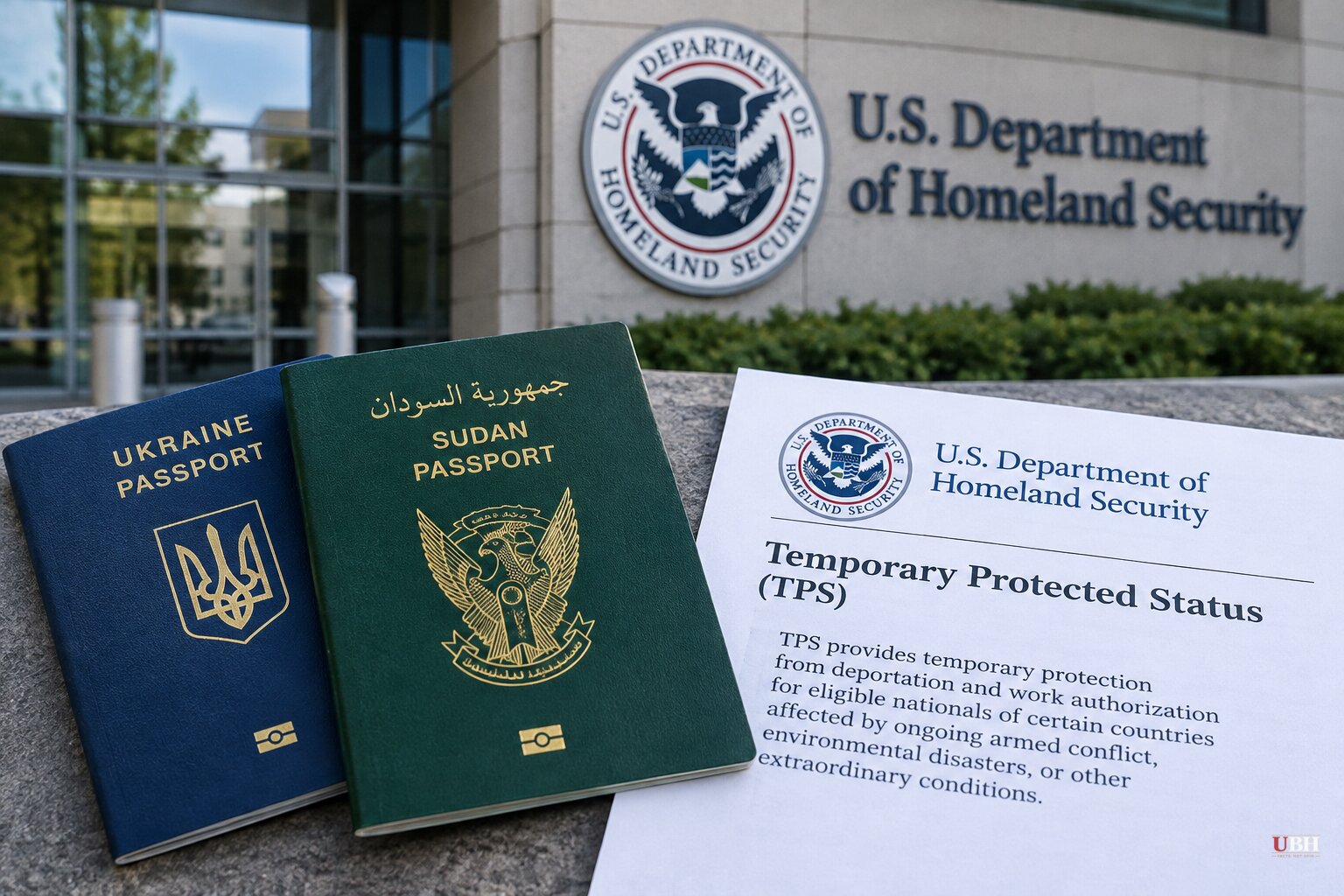 DHS Says Ukrainians and Sudanese 'Retain Protection' as TPS Deadline Passes With No Final Decision