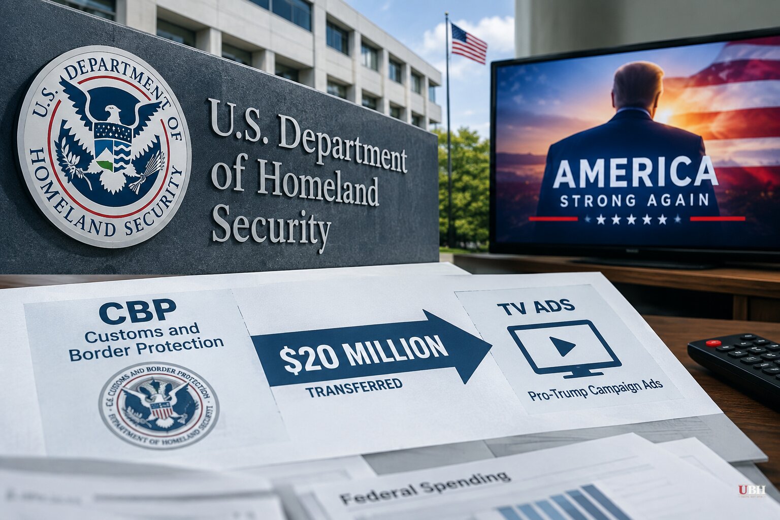 DHS Spent $20 Million in CBP Funds on Pro-Trump TV Ads, Republicans and Democrats Both Object