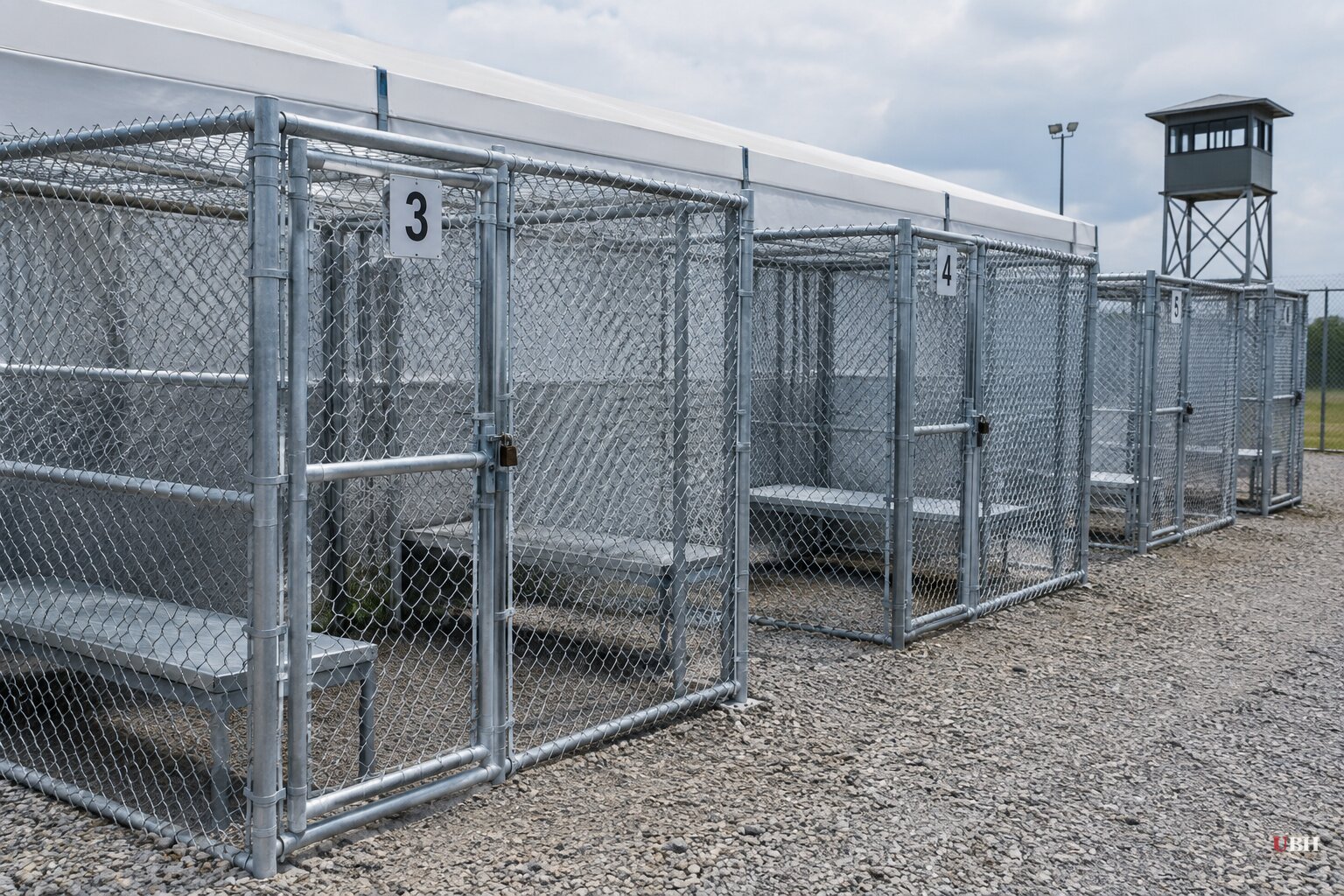 DHS Watchdog Confirms 79 Immigrants Were Held in 4-by-4 Foot Outdoor Cages at 'Alligator Alcatraz'