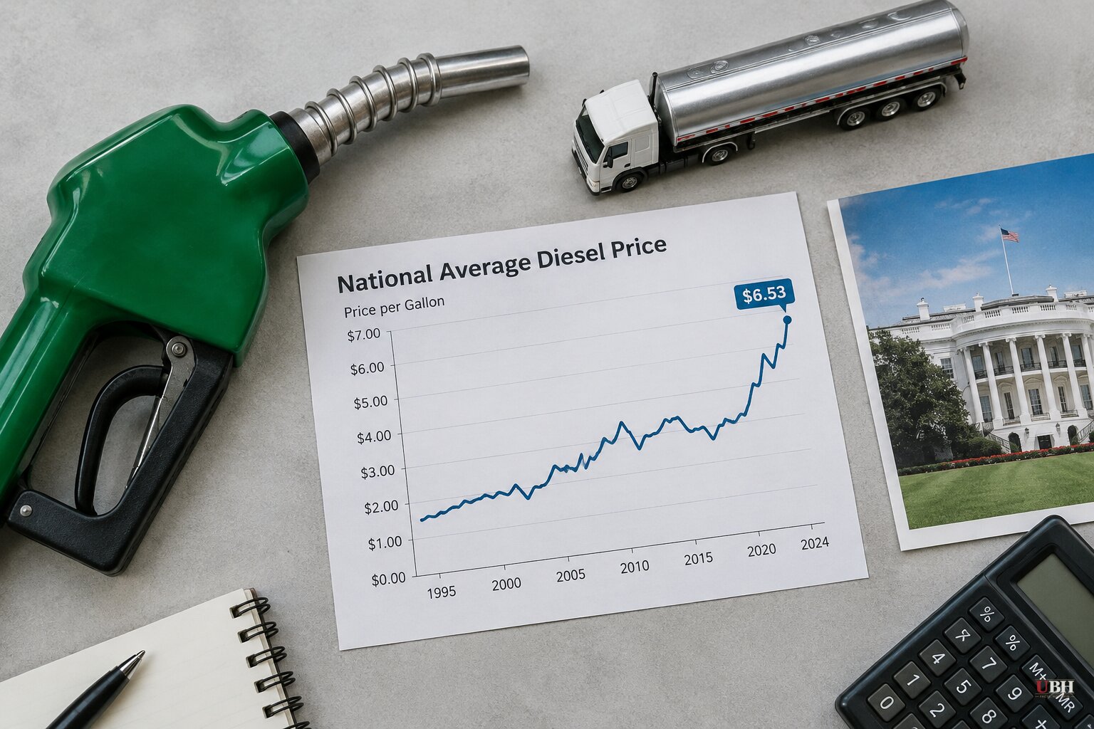 Diesel Hit a Nominal Record $6.53 in September. White House Says Export Ban Is No Longer Under Consideration