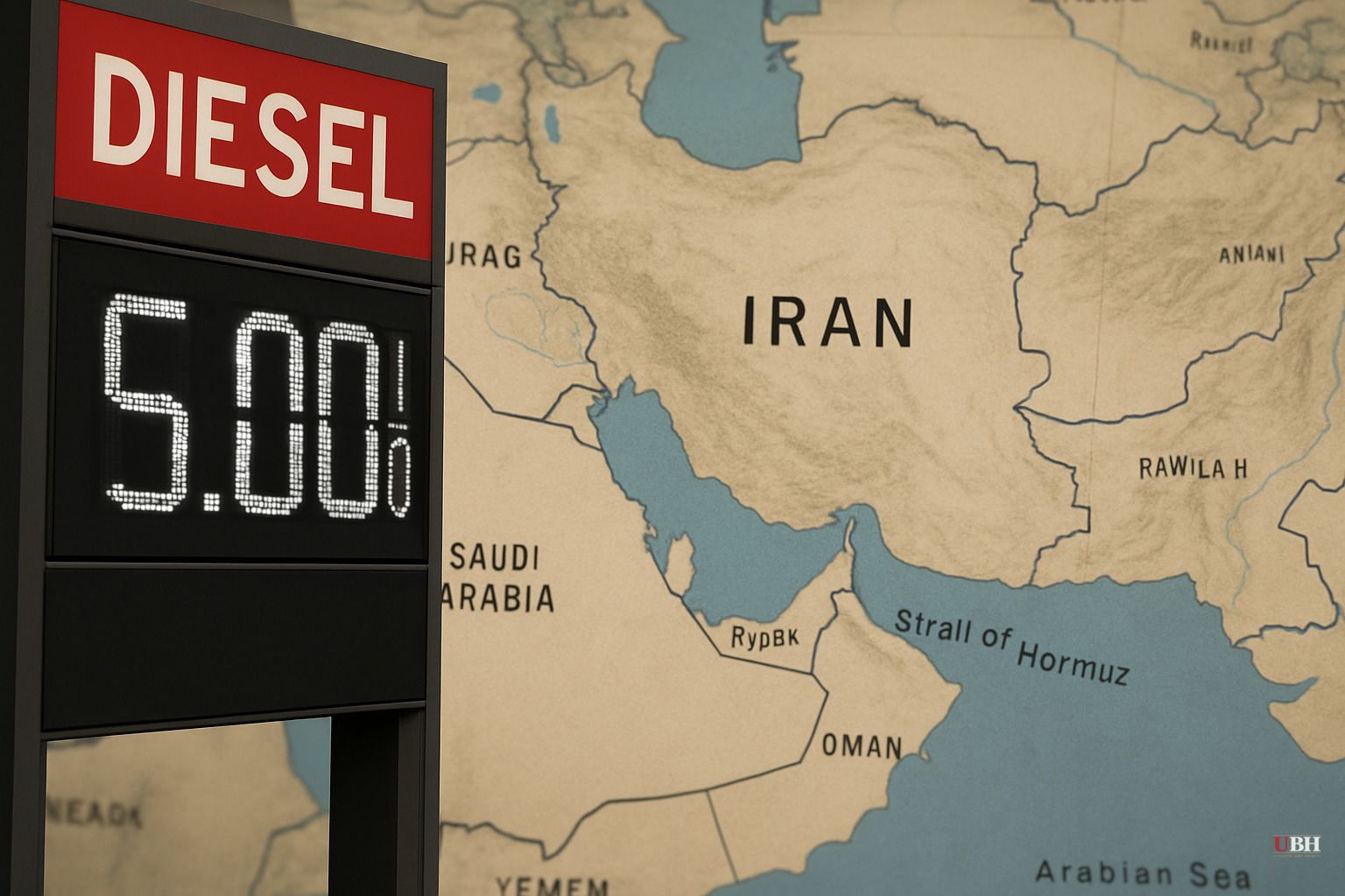 Diesel Hits $5 a Gallon Again as Iran War Keeps Oil Markets on Edge