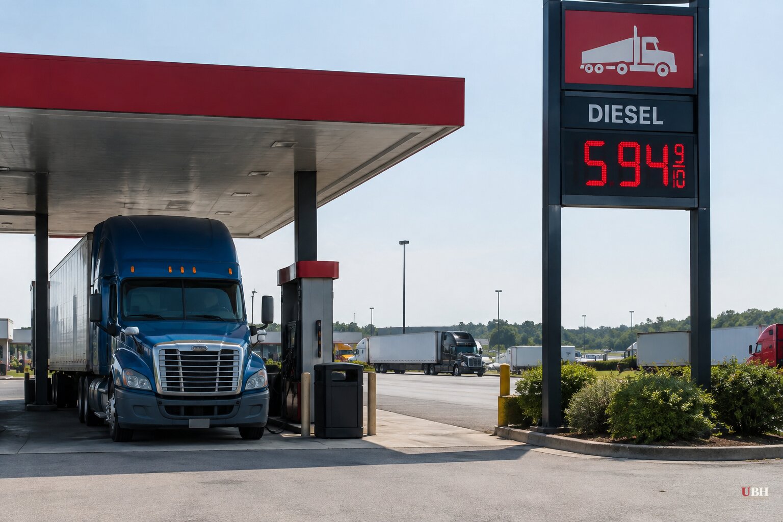 Diesel Hits $5.94 a Gallon, an All-Time Pump-Price Record, as Truckers Say Relief Isn't Coming Soon