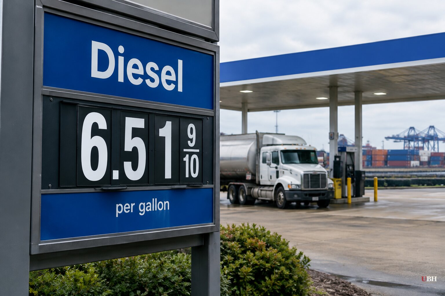 Diesel Hits $6.51 a Gallon Nationwide, Grassley Presses Trump for Export Ban Before Midterms