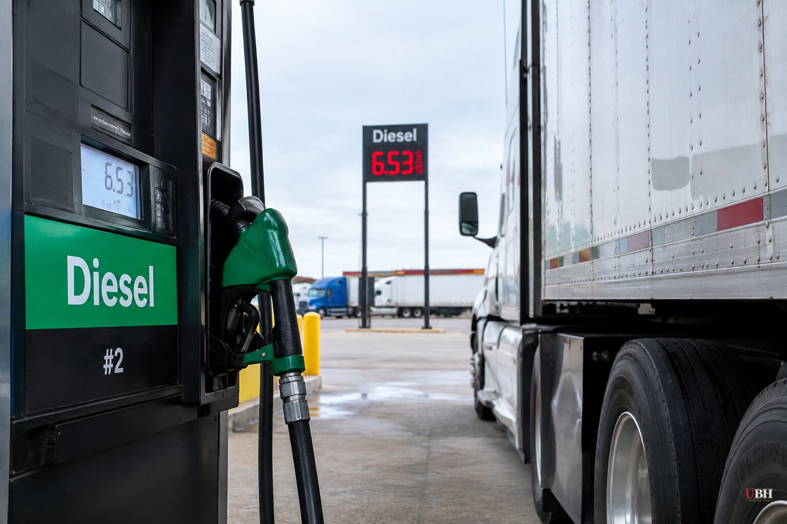 Diesel Hits a Record $6.53 a Gallon and Splits Republicans Over an Export Ban Trump Hasn't Decided On