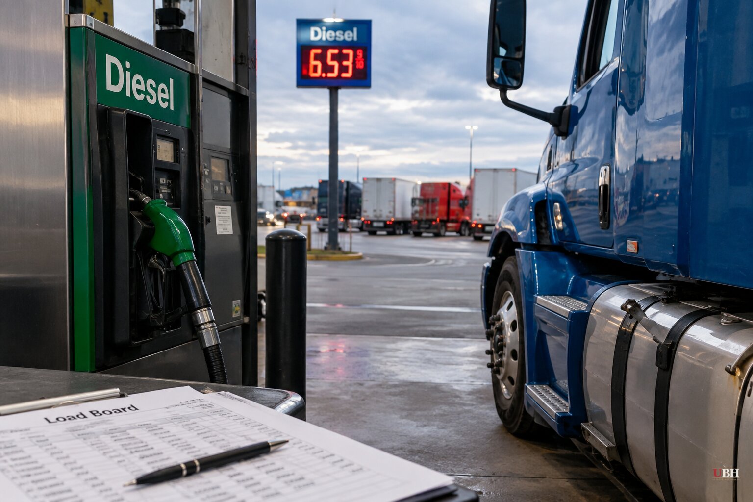 Diesel Tops $6.53 in the US and Hits a UK Record as Truckers Start Refusing Loads