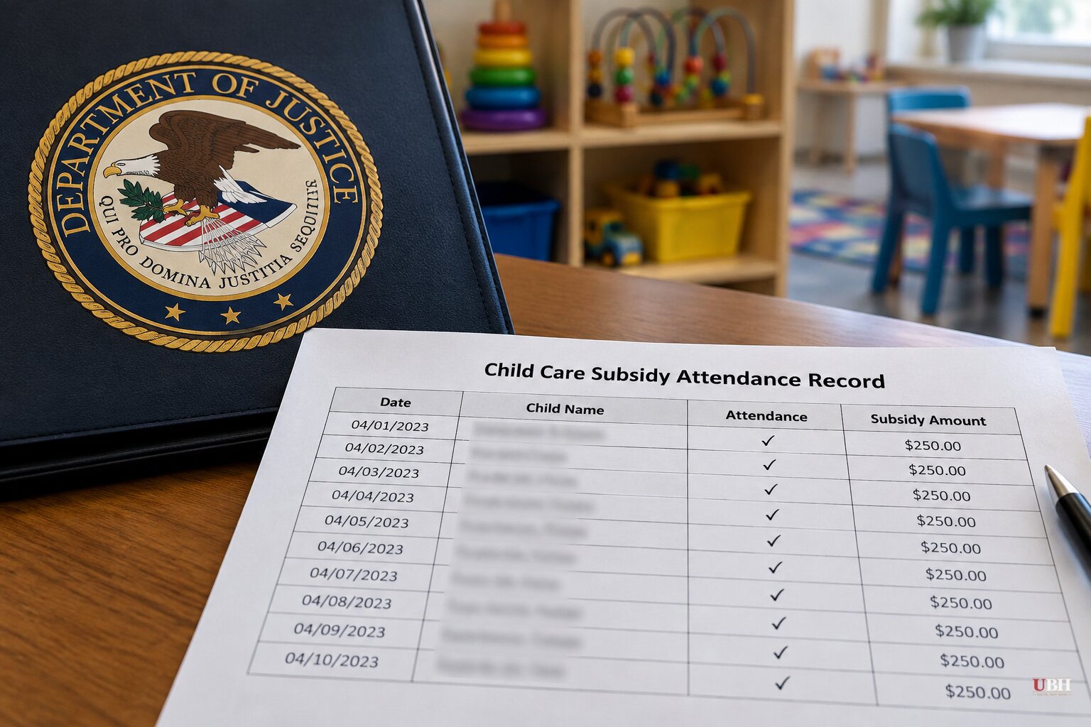 DOJ Charges 12 California Home-Daycare Operators in $10 Million Subsidy Fraud Scheme
